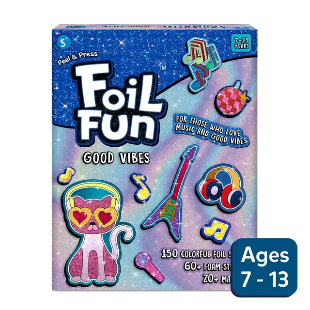 Skillmatics Foil Fun Groovy Beats kit foil magnetico musica