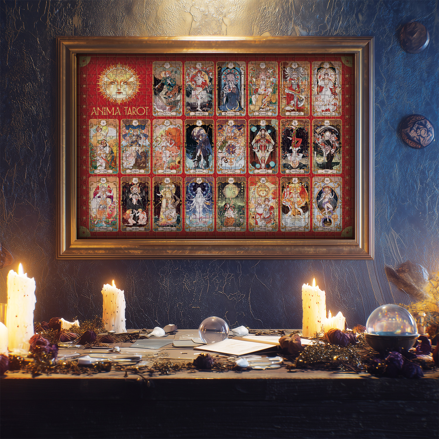 Lisciani Puzzle & Tarot Japanese puzzle con tarocchi