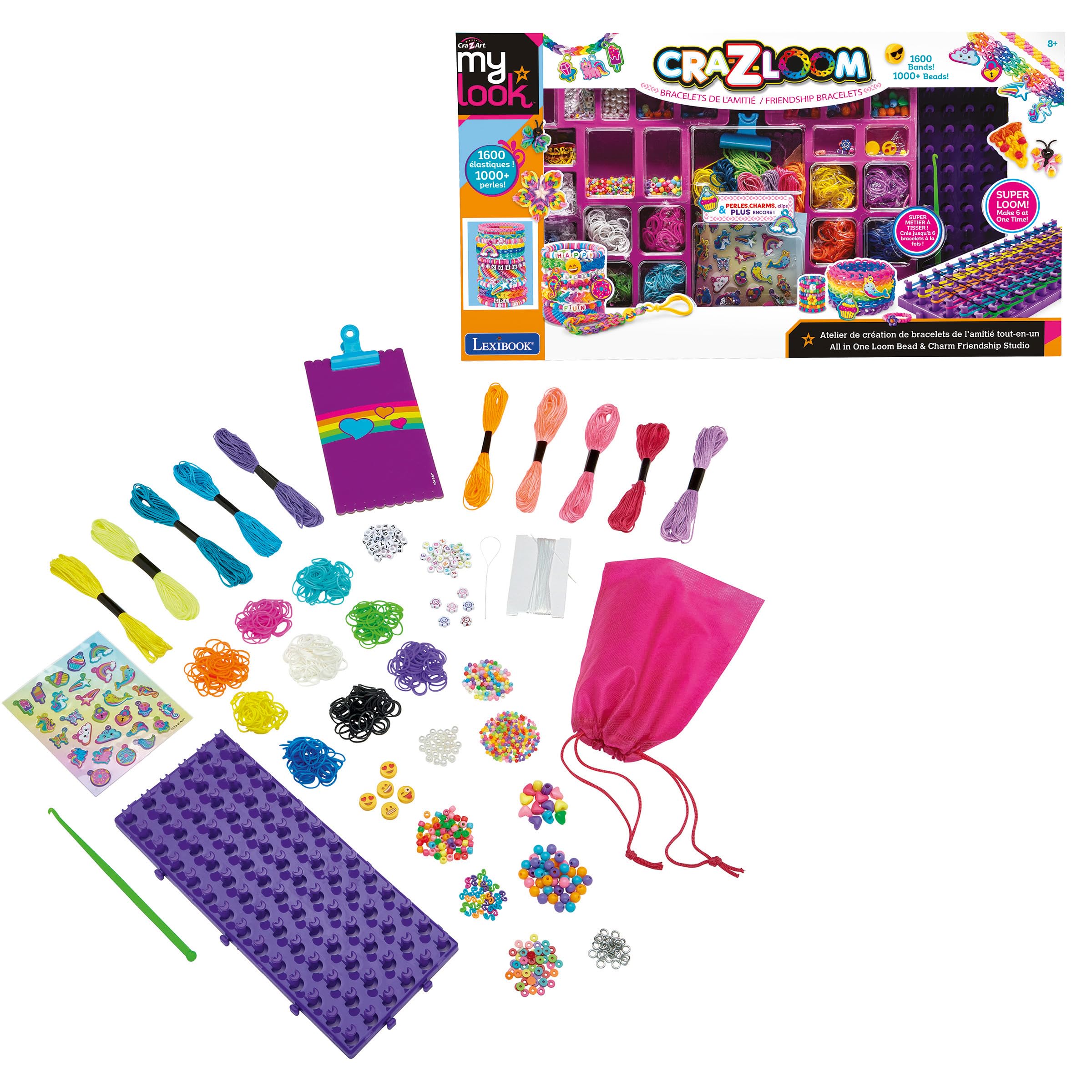 Lexibook CRSS46 kit braccialetti amicizia multicolore