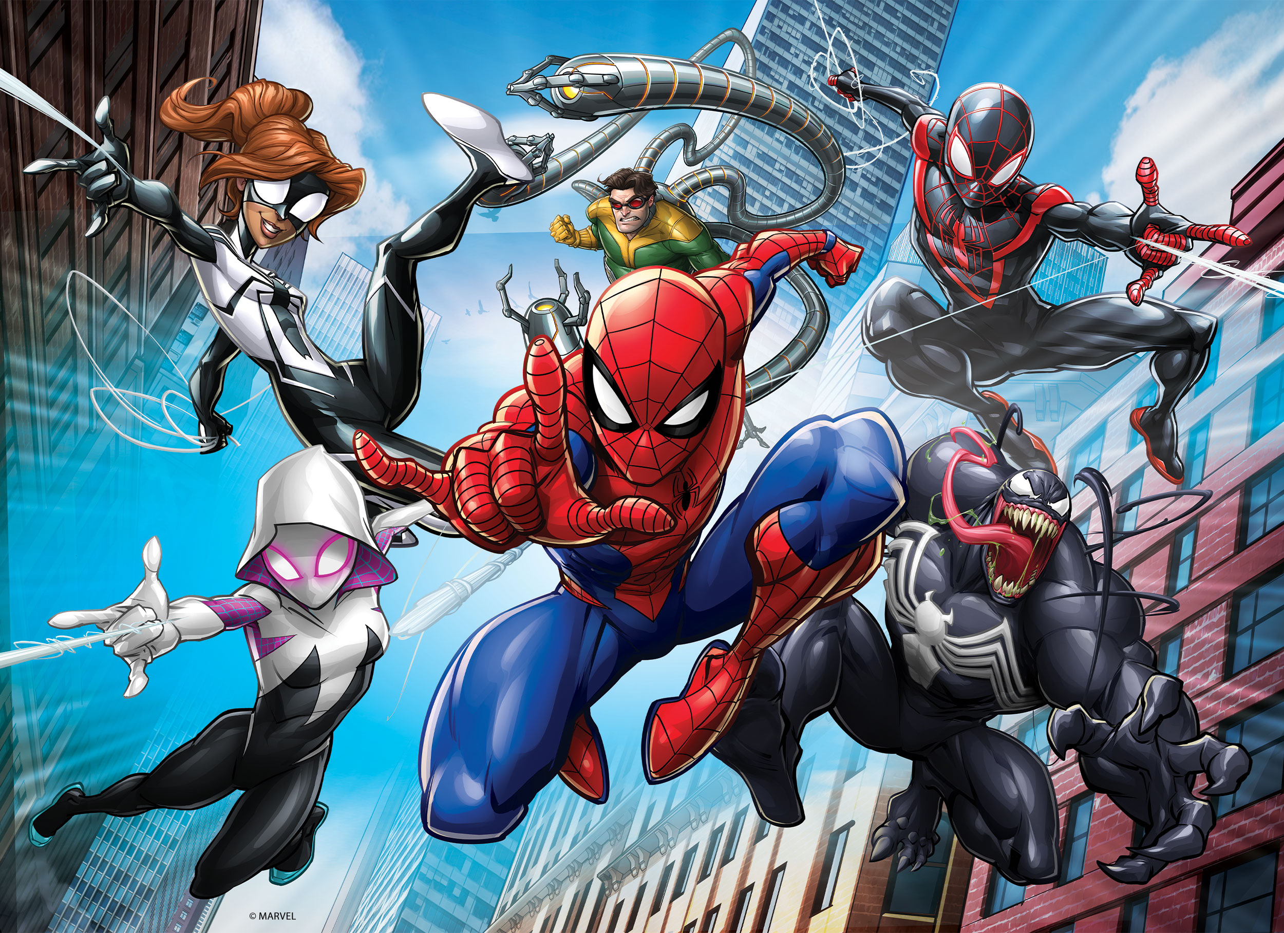 Lisciani Giochi Marvel Puzzle Df M-Plus 48 Spider-Man puzzle 48 pezzi