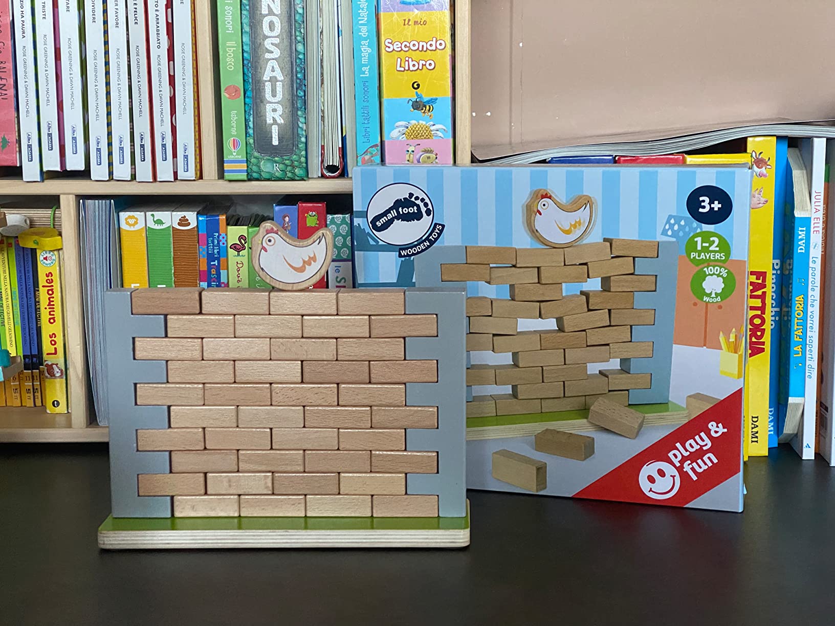 small foot 8004 torre traballante gioco in legno classico