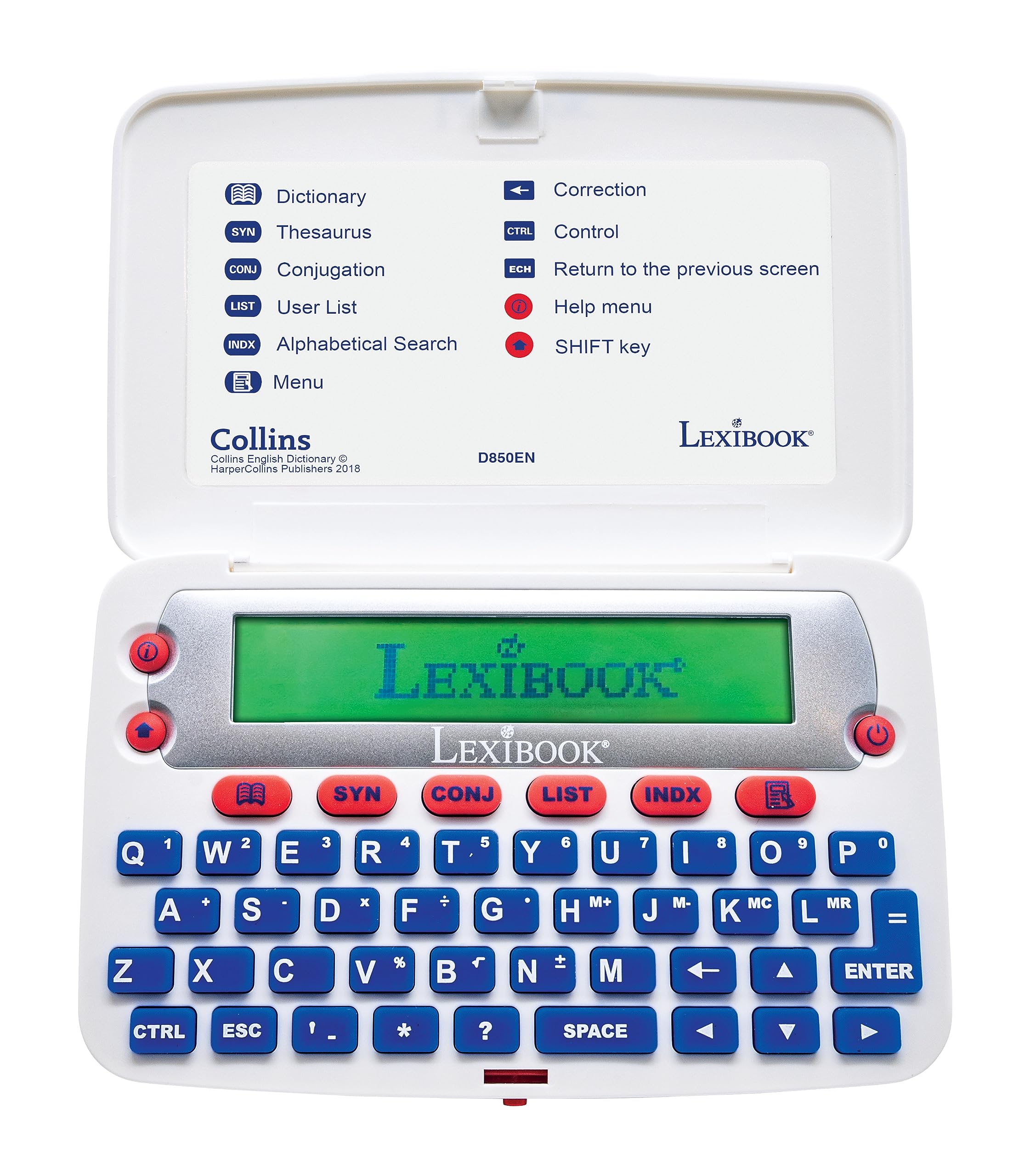 Lexibook D850EN dizionario elettronico inglese Collins