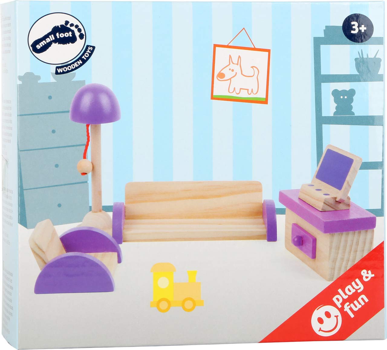 smallfoot 10870 mobili legno per bambole casa