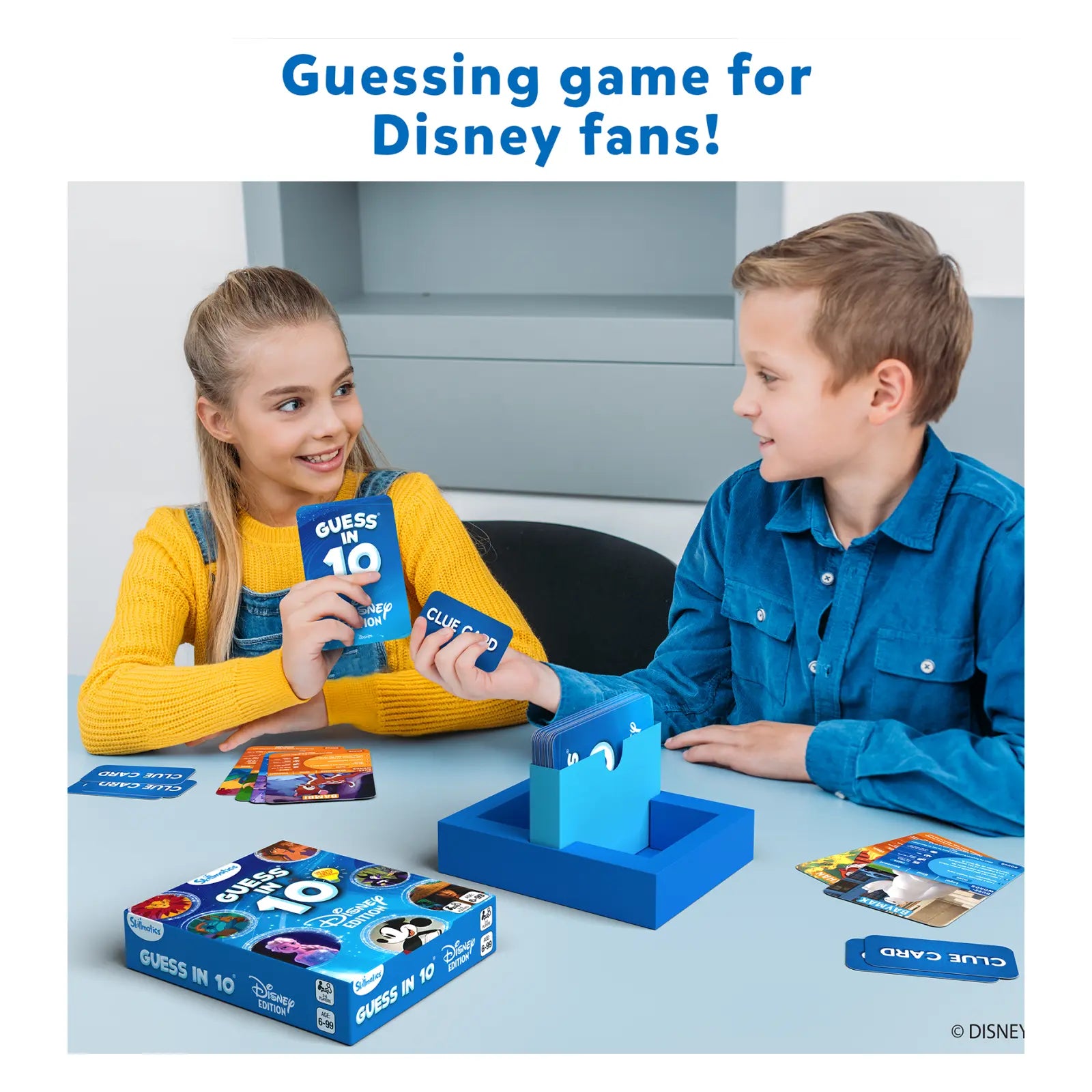 Skillmatics Guess in 10 Disney Edition gioco di carte Disney