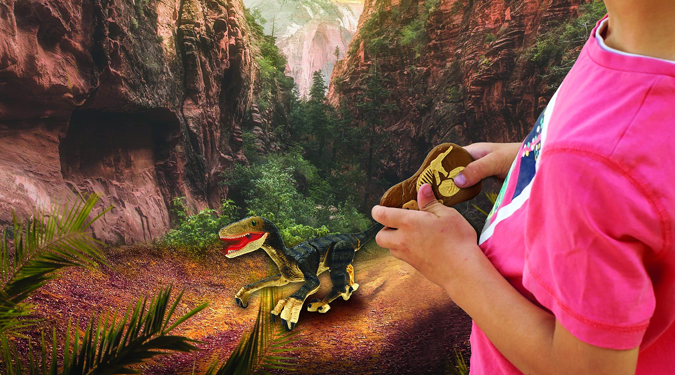 Lexibook DINO01 Raptor dinosauro telecomandato ricaricabile