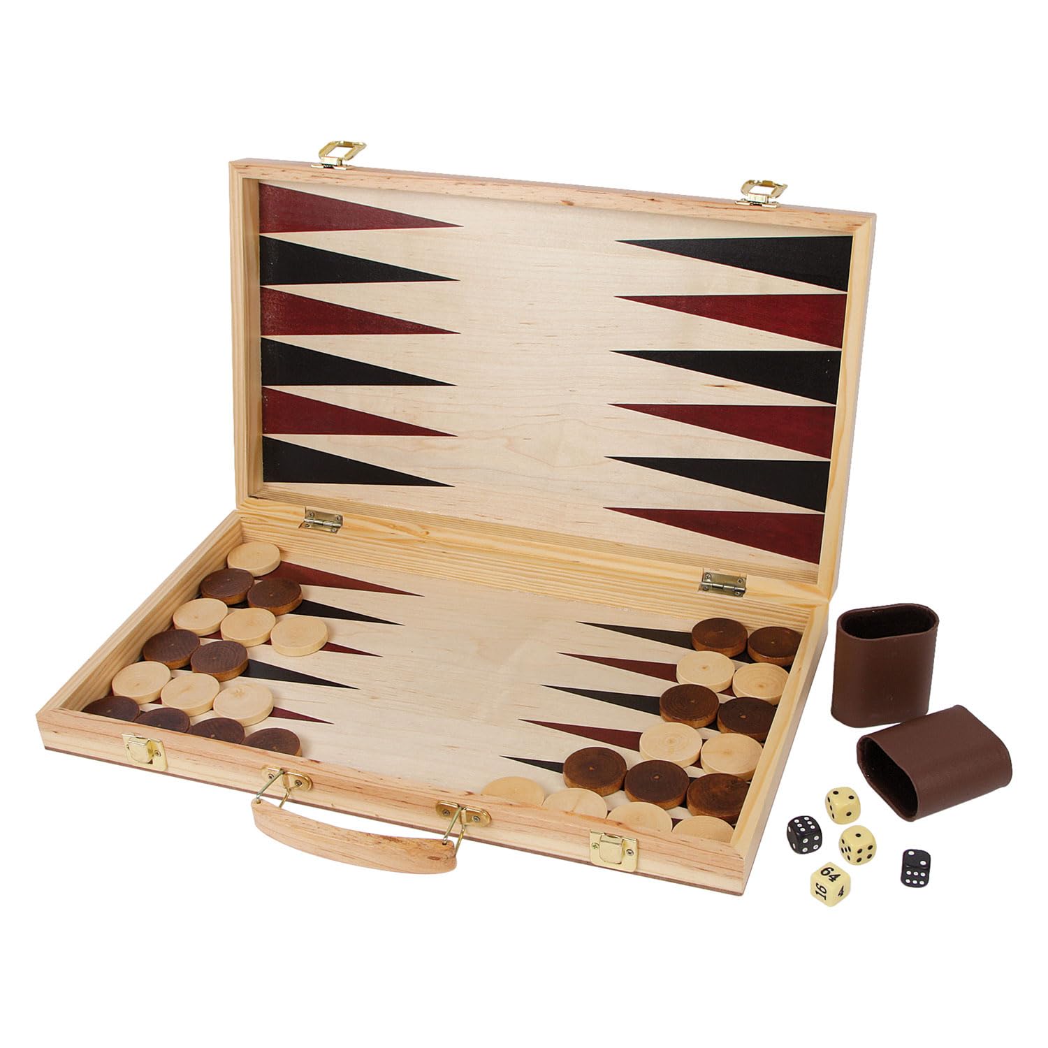 smallfoot 2853 scacchi e backgammon valigetta legno
