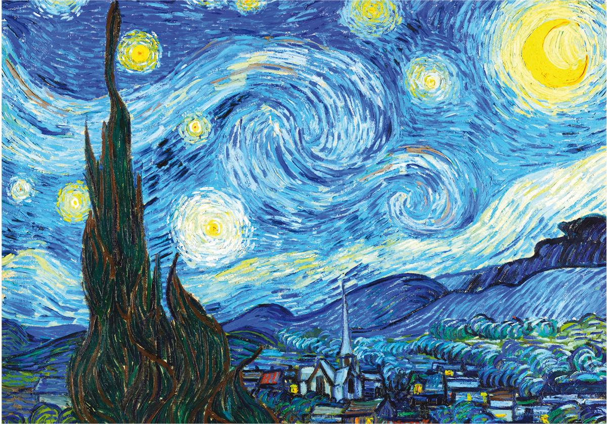 Lisciani Van Gogh Puzzle & Gift Set Art The Starry Night puzzle adulti