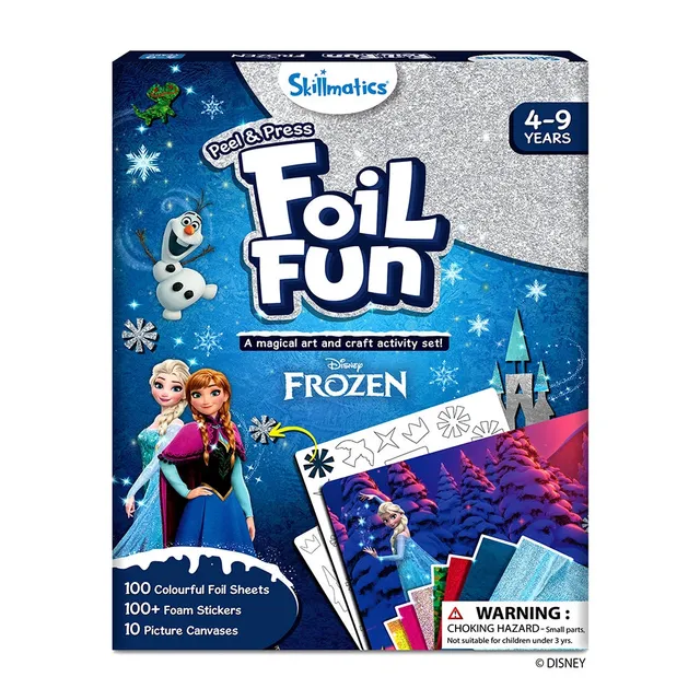 Skillmatics Foil Fun Disney Frozen kit foil 4-9 anni