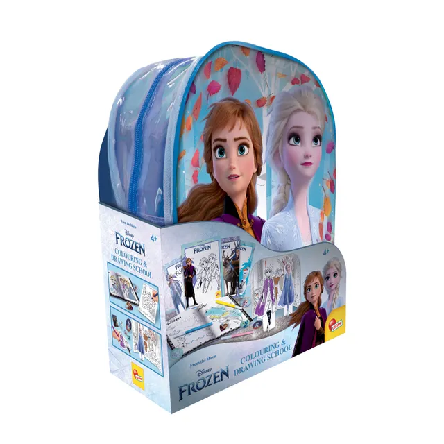Lisciani Frozen zainetto scuola disegno Colouring Drawing