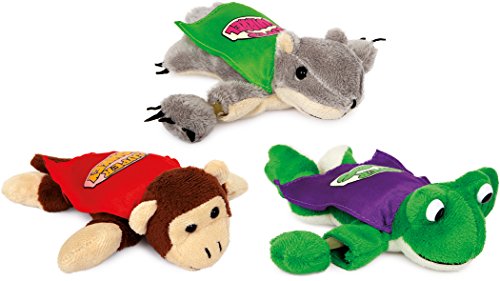 smallfoot Amici Volanti set 3 pupazzi animali elastici