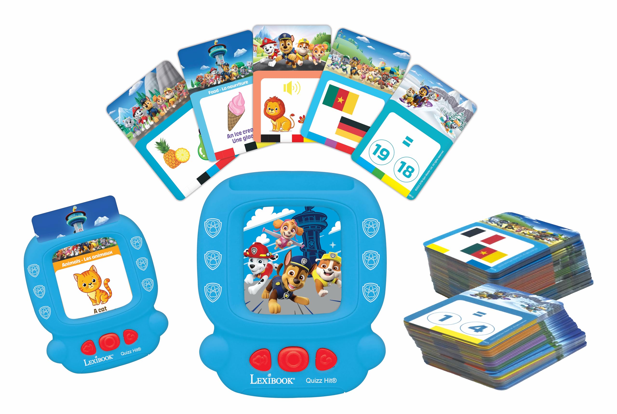Lexibook JCR10i2 lettore flashcard bilingue rosso