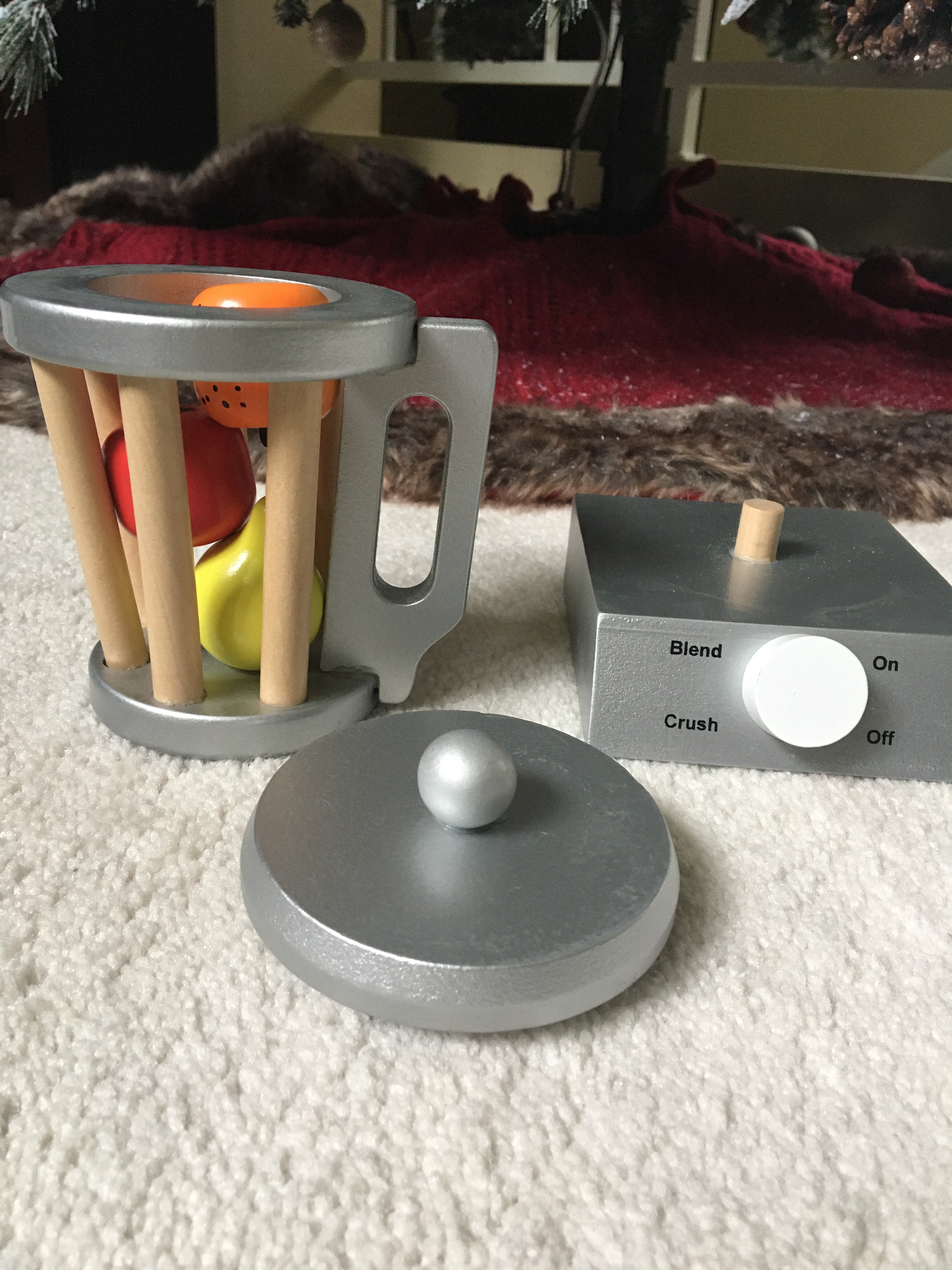 smallfoot 10596 Frullatore cucina gioco legno con frutta