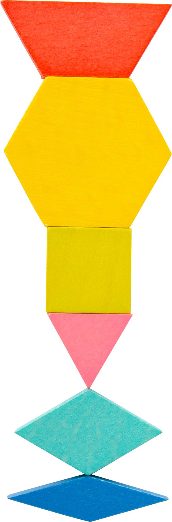 smallfoot 11691 Tangram XL mosaico 250 pezzi legno 3 anni