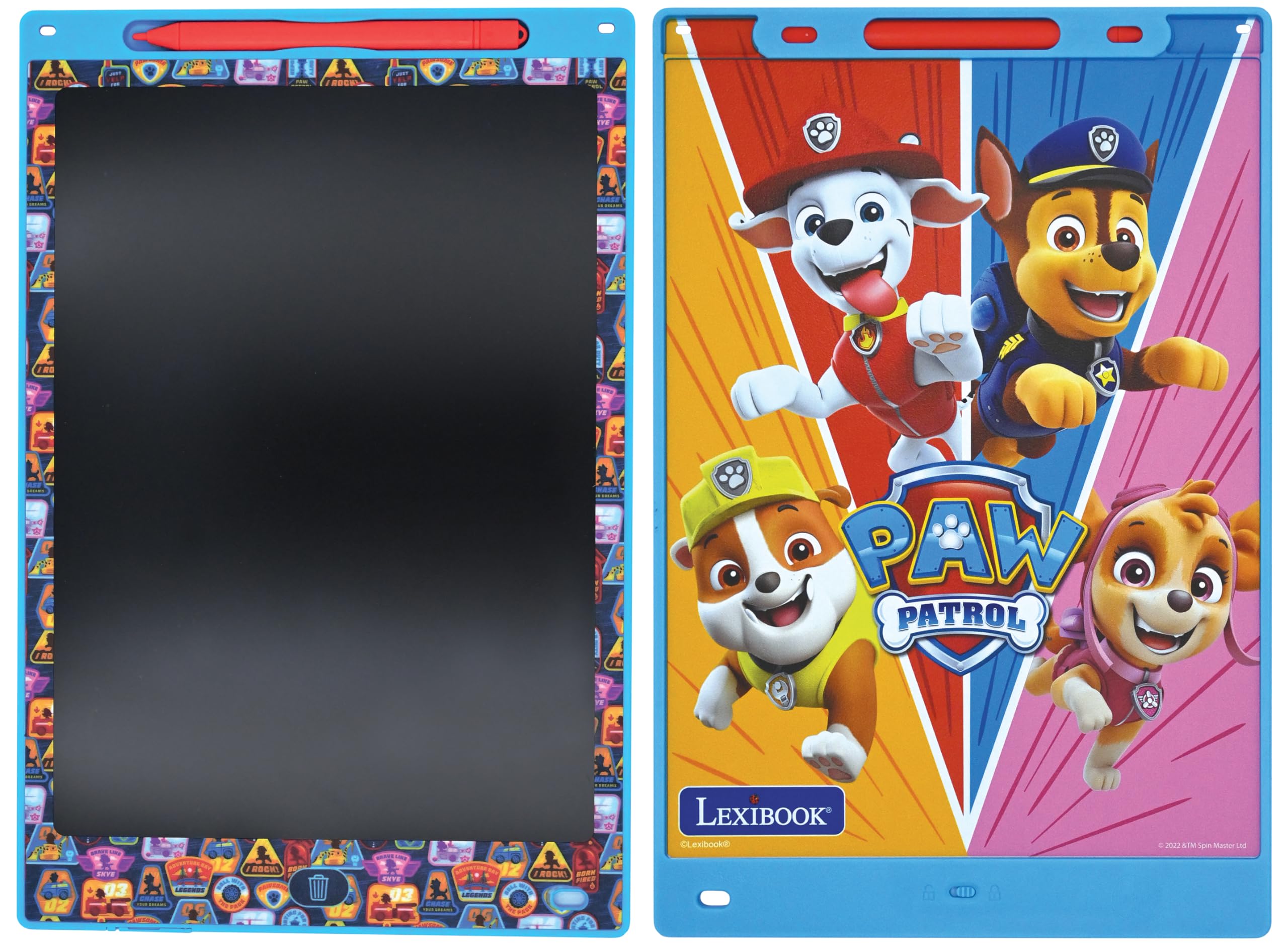 Lexibook Paw Patrol CRT10PA lavagna magica A4 blu