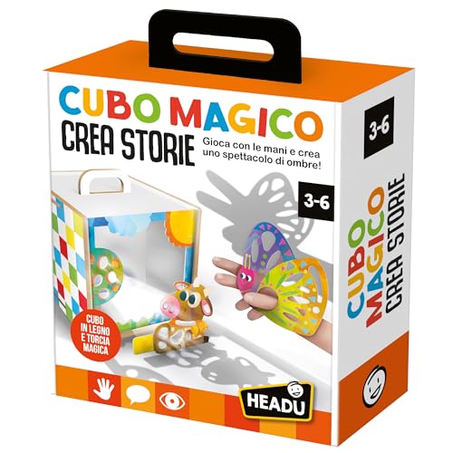 Headu Cubo Magico Crea Storie gioco ombre 3-6 anni