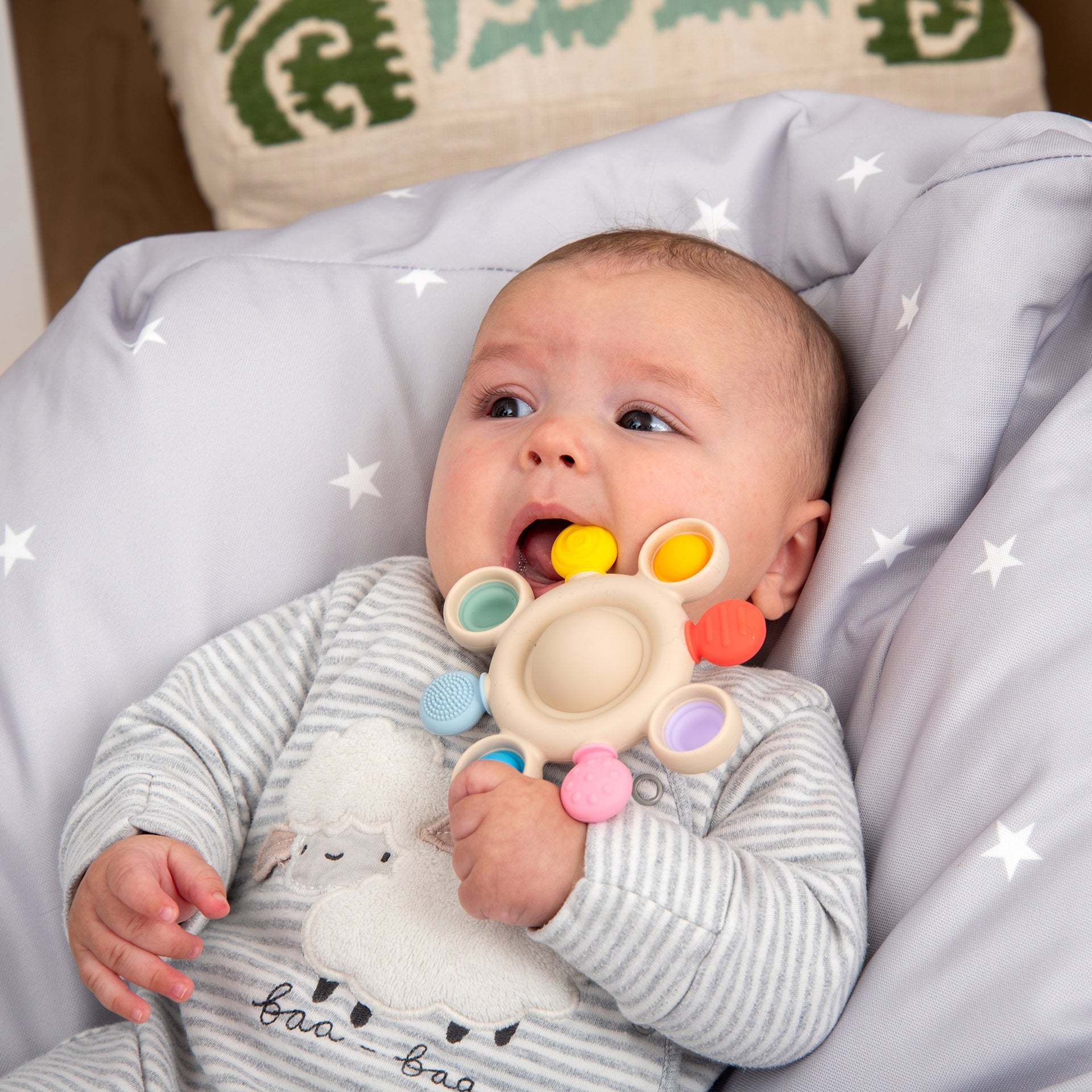 Tickit SiliSoft Baby Bundle set neonato silicone 8 giochi calmante