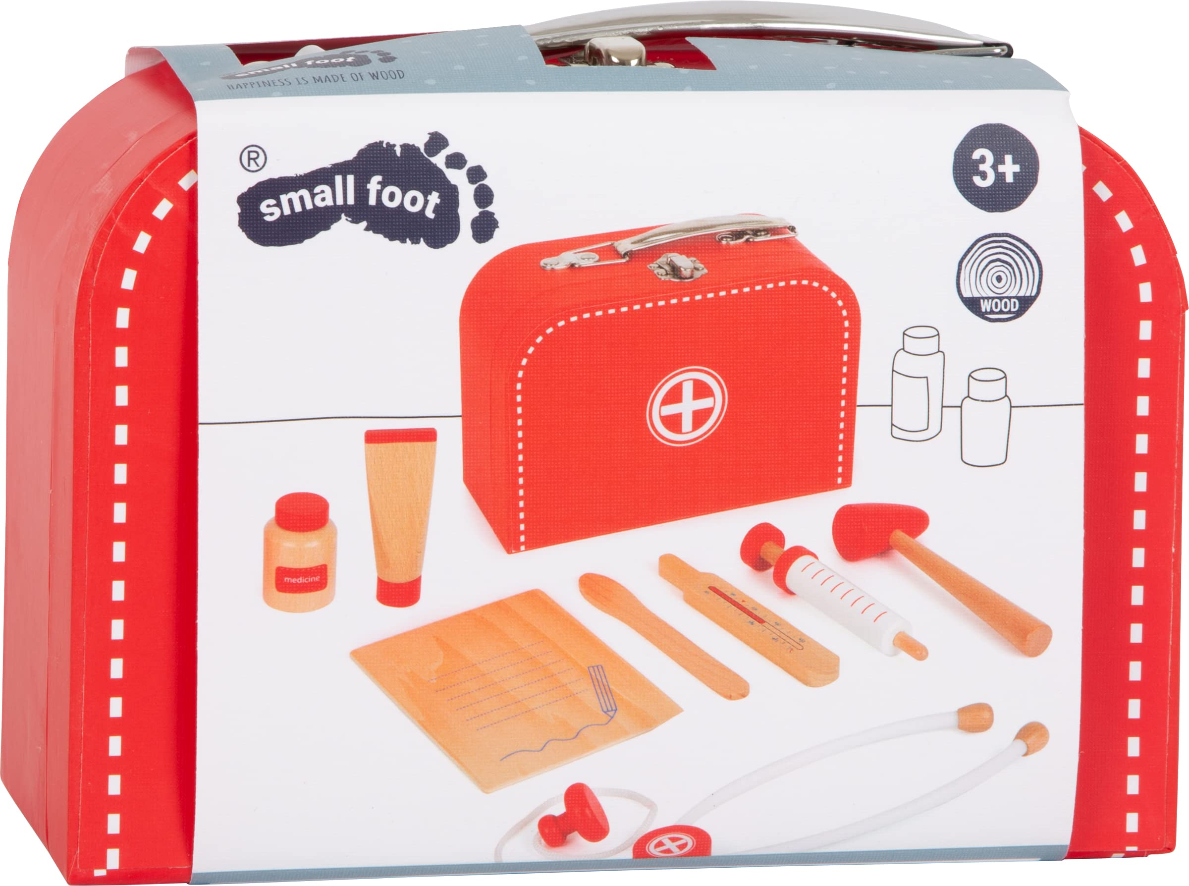 Small Foot Valigetta Dottore 11183 Gioco Legno 3 Anni