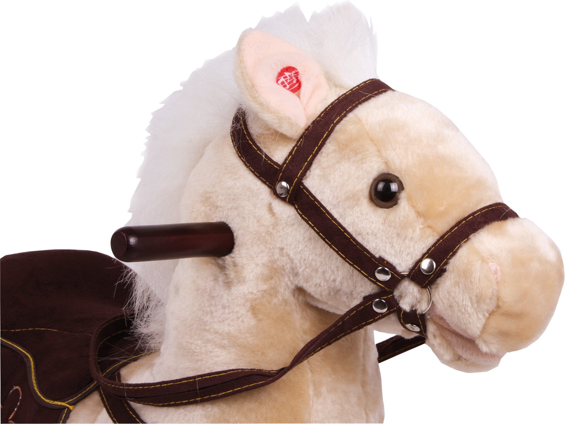 smallfoot 4101 Zottel cavallo a dondolo sonoro