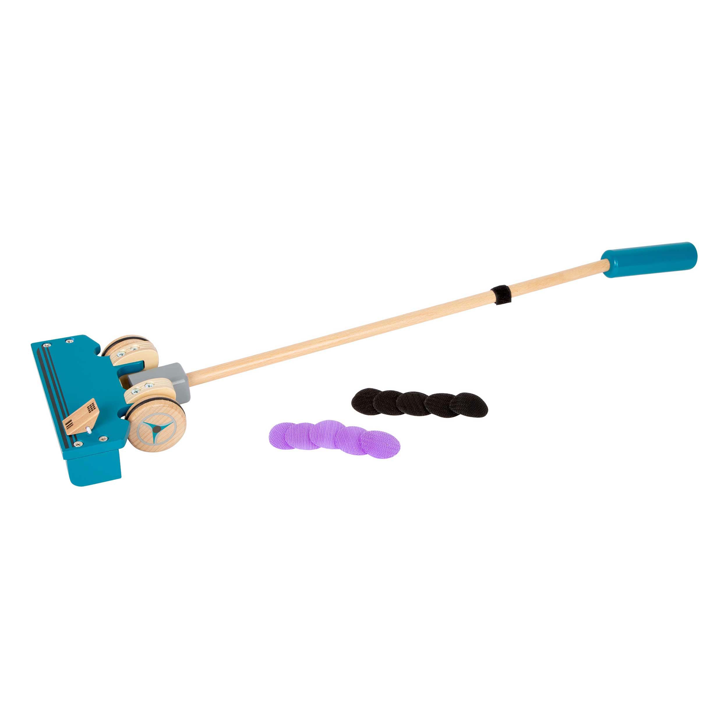smallfoot 11735 Aspirapolvere Legno da Spingere dai 18 mesi
