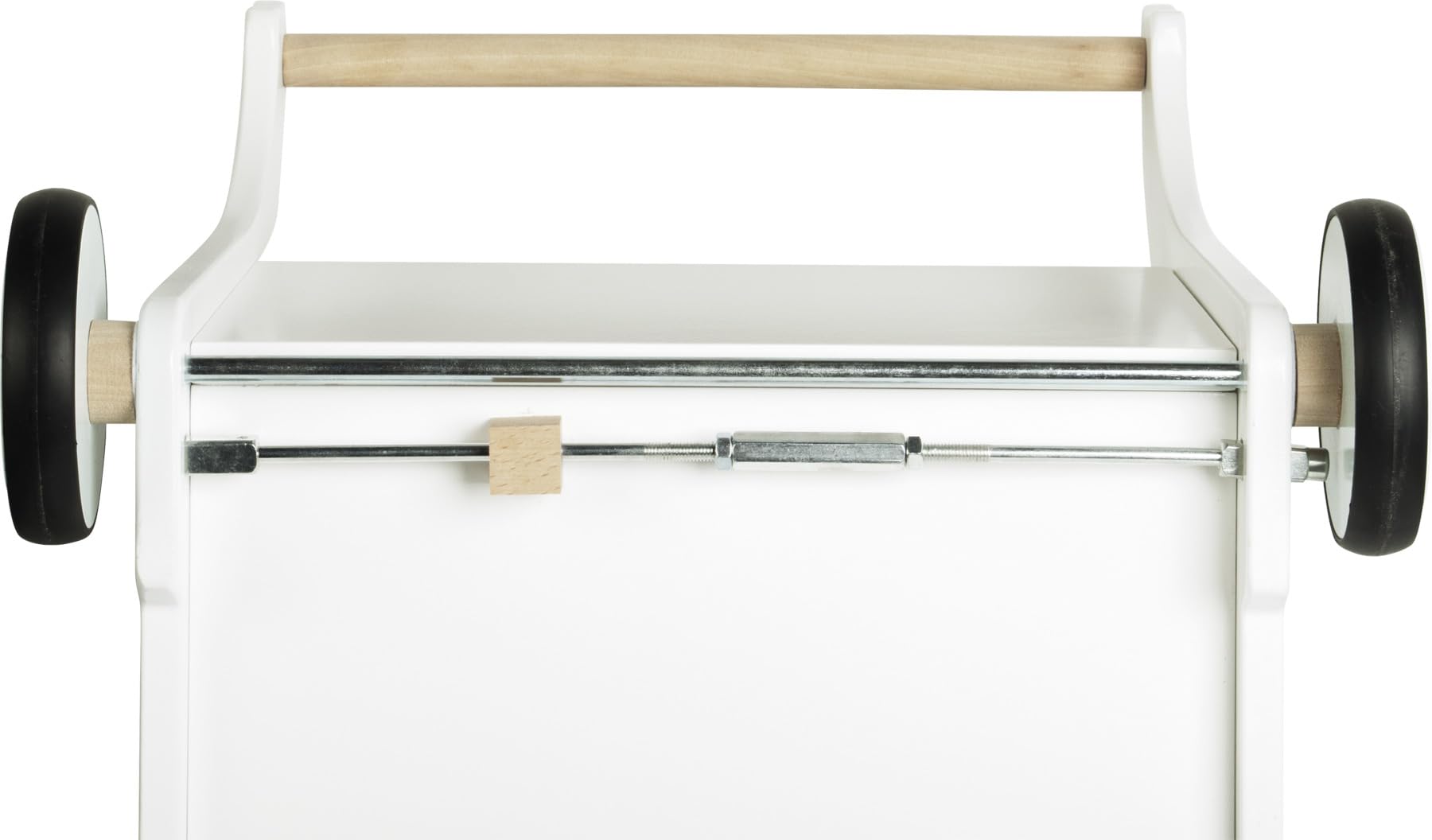smallfoot 12535 Carrello Primi Passi Elefante in Legno con Freno
