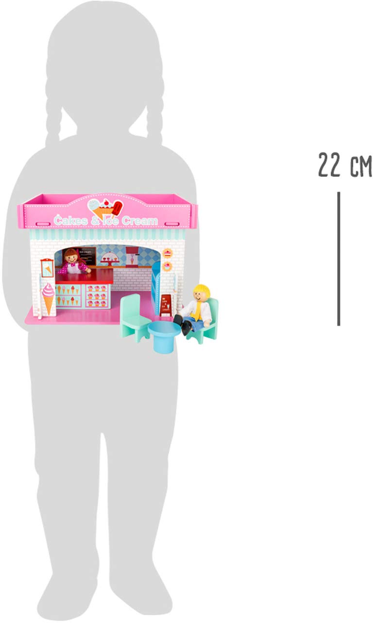 smallfoot 10855 Gelateria casa legno gioco 2 personaggi