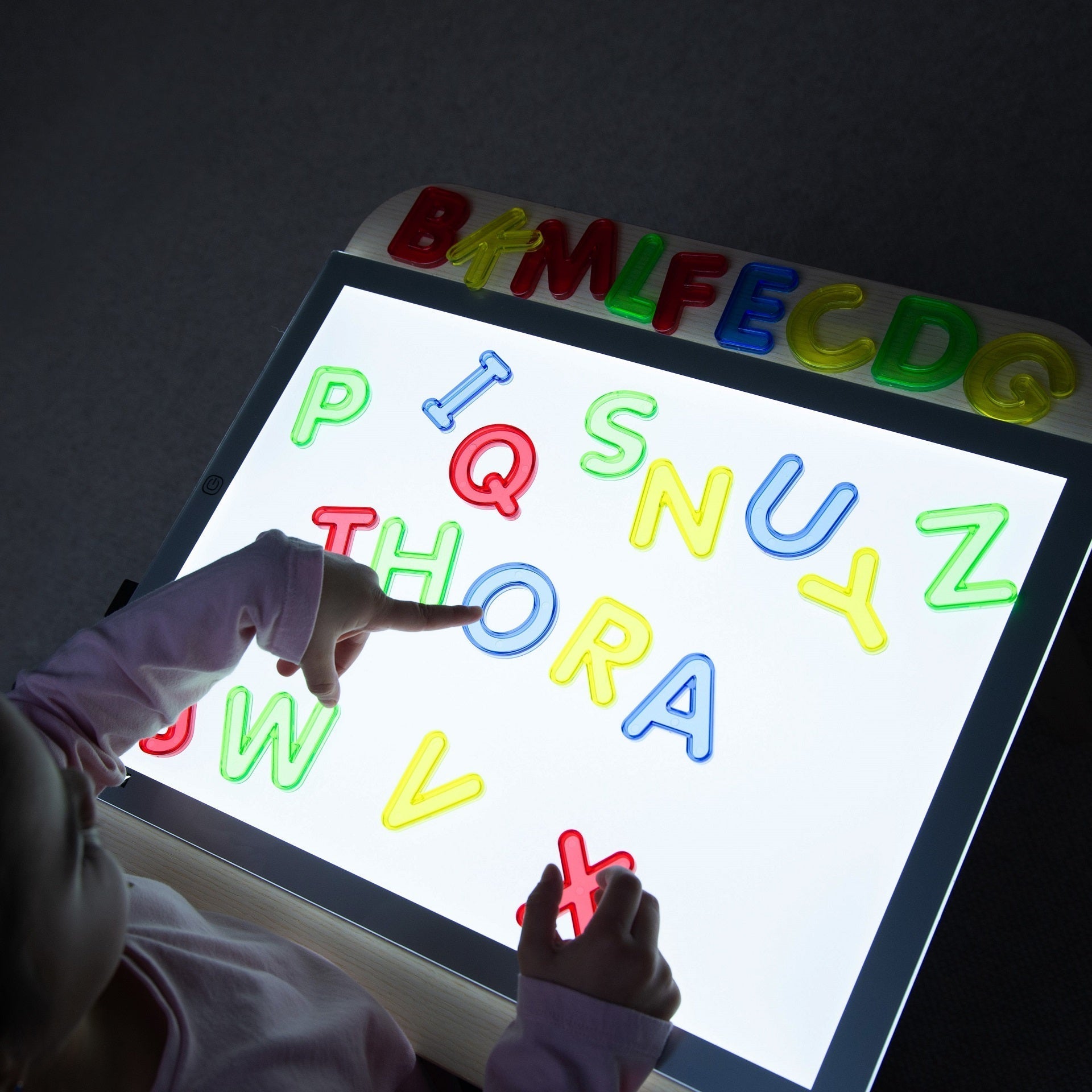 Tickit Translucent Letters lettere traslucide maiuscole 26 pezzi
