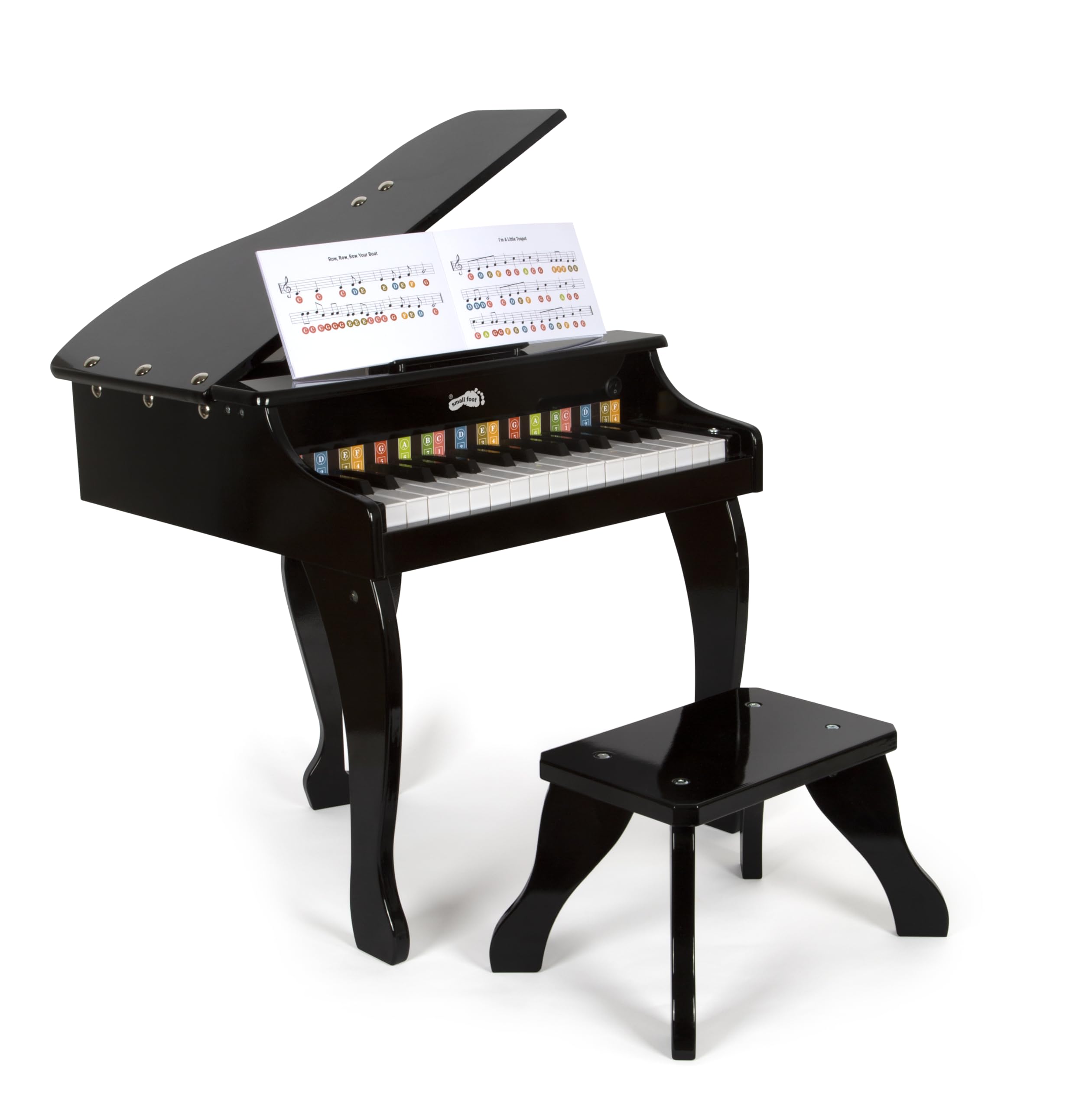 small foot Classic fisarmonica nera per bambini