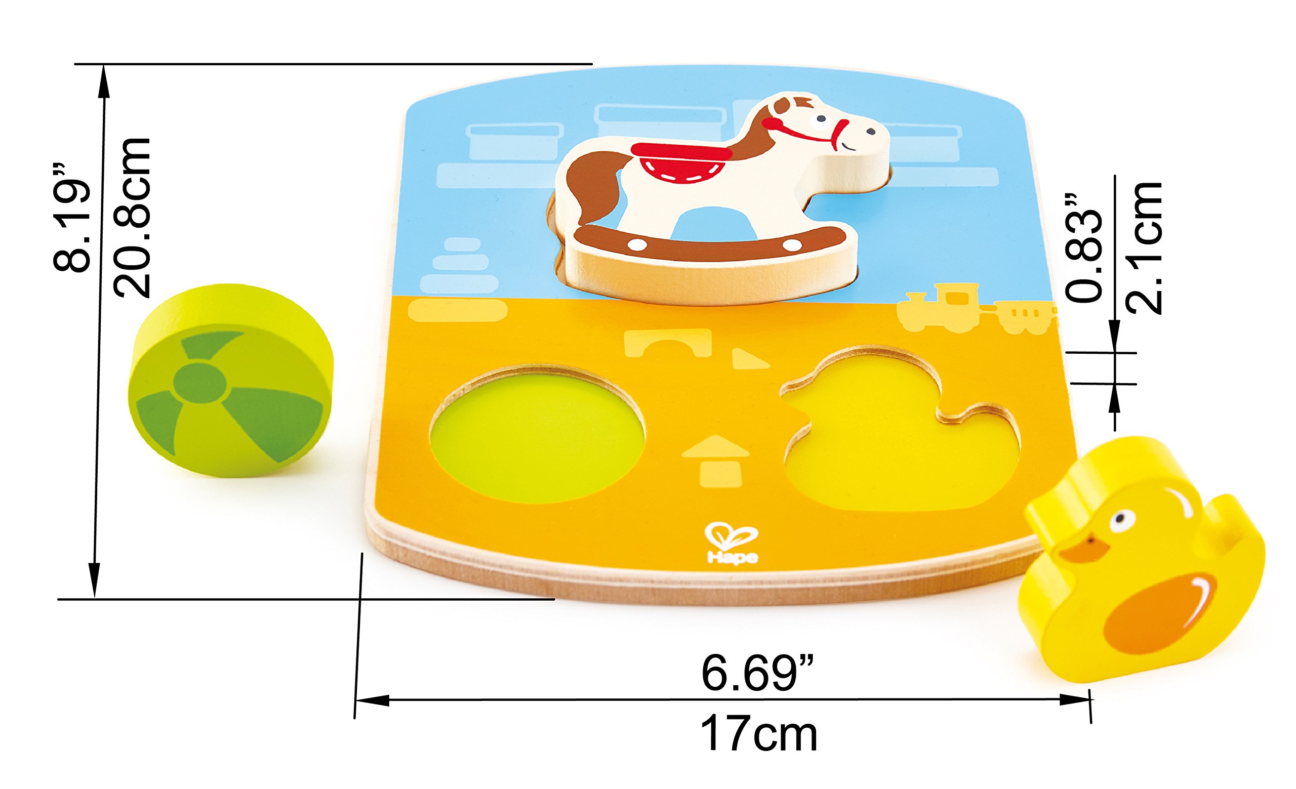 Hape E1452 puzzle in legno per bambini gioco famiglia