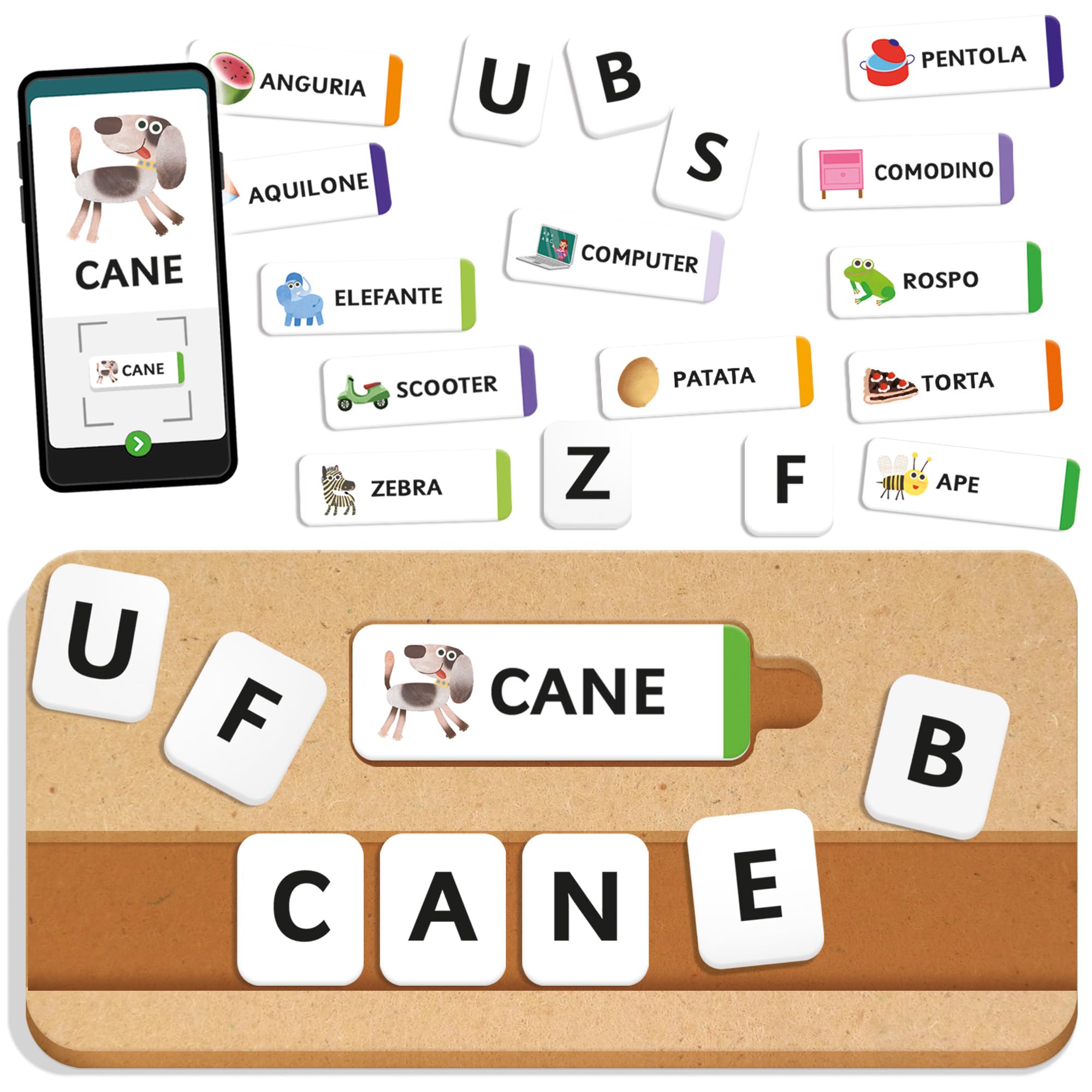 Headu Scuola di Scrittura Parlante gioco scrivere 3-6 anni fonetico