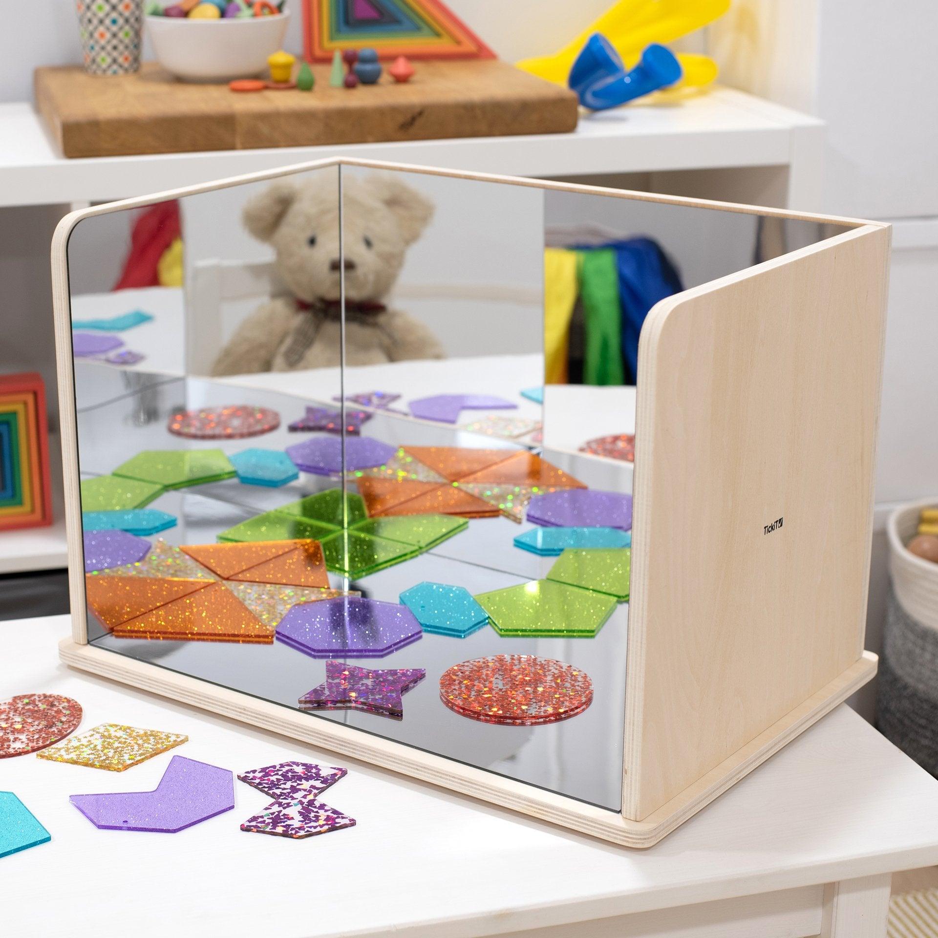 Tickit Wooden Exploratory Mirror specchio legno bimbi
