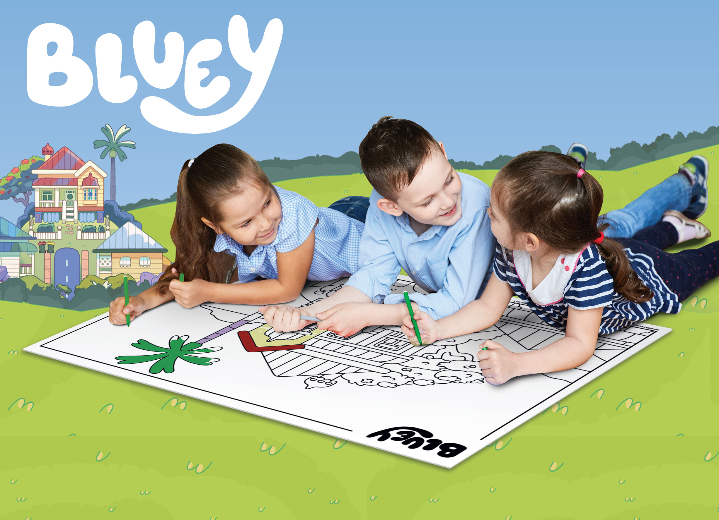 Lisciani Bluey M-Plus 24 Story Time puzzle bifacciale