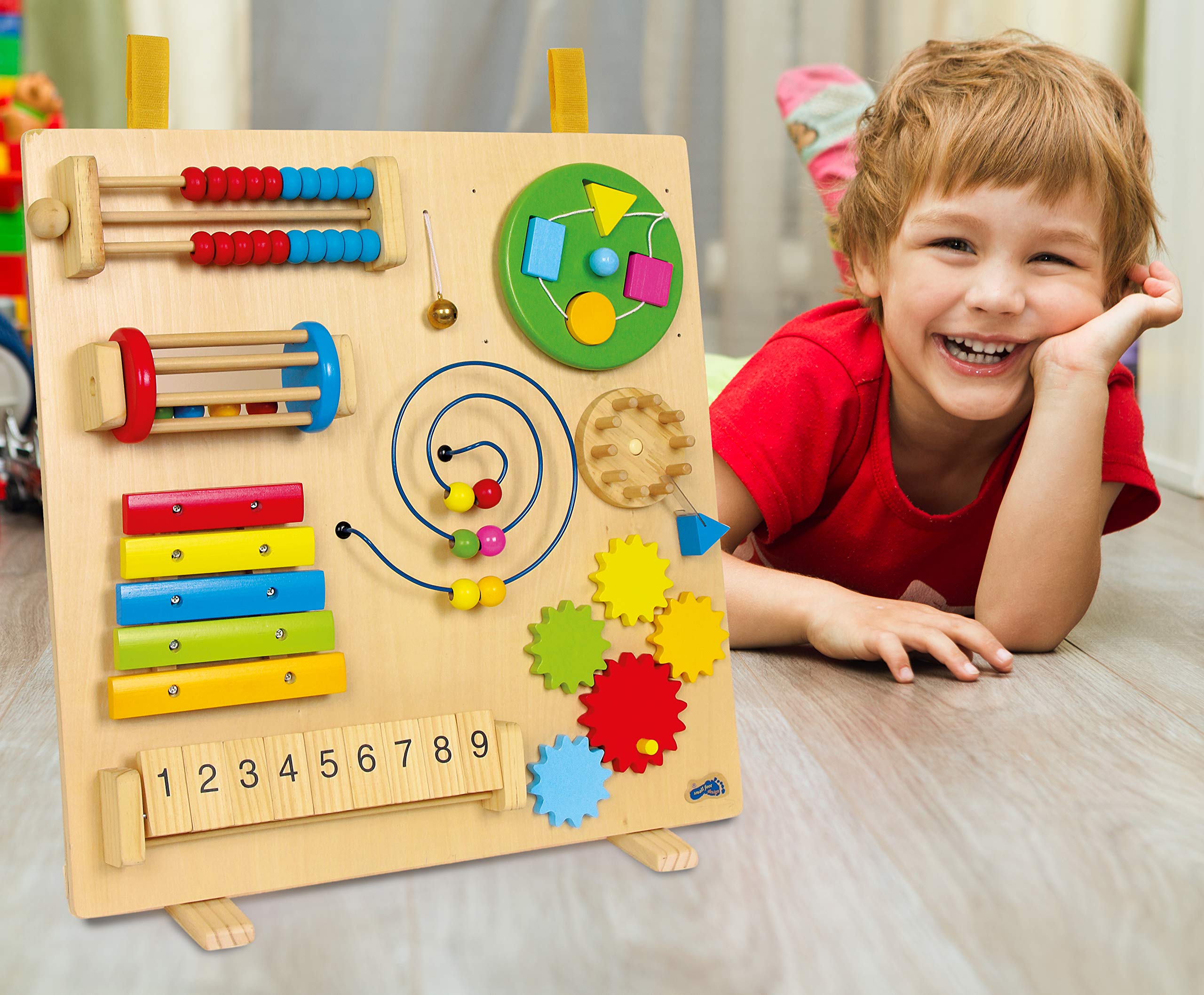 smallfoot 6360 Multimax cubo attività legno 8 funzioni 3 anni