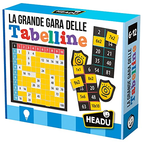 Headu Grande Gara Tabelline gioco educativo 6-10 anni