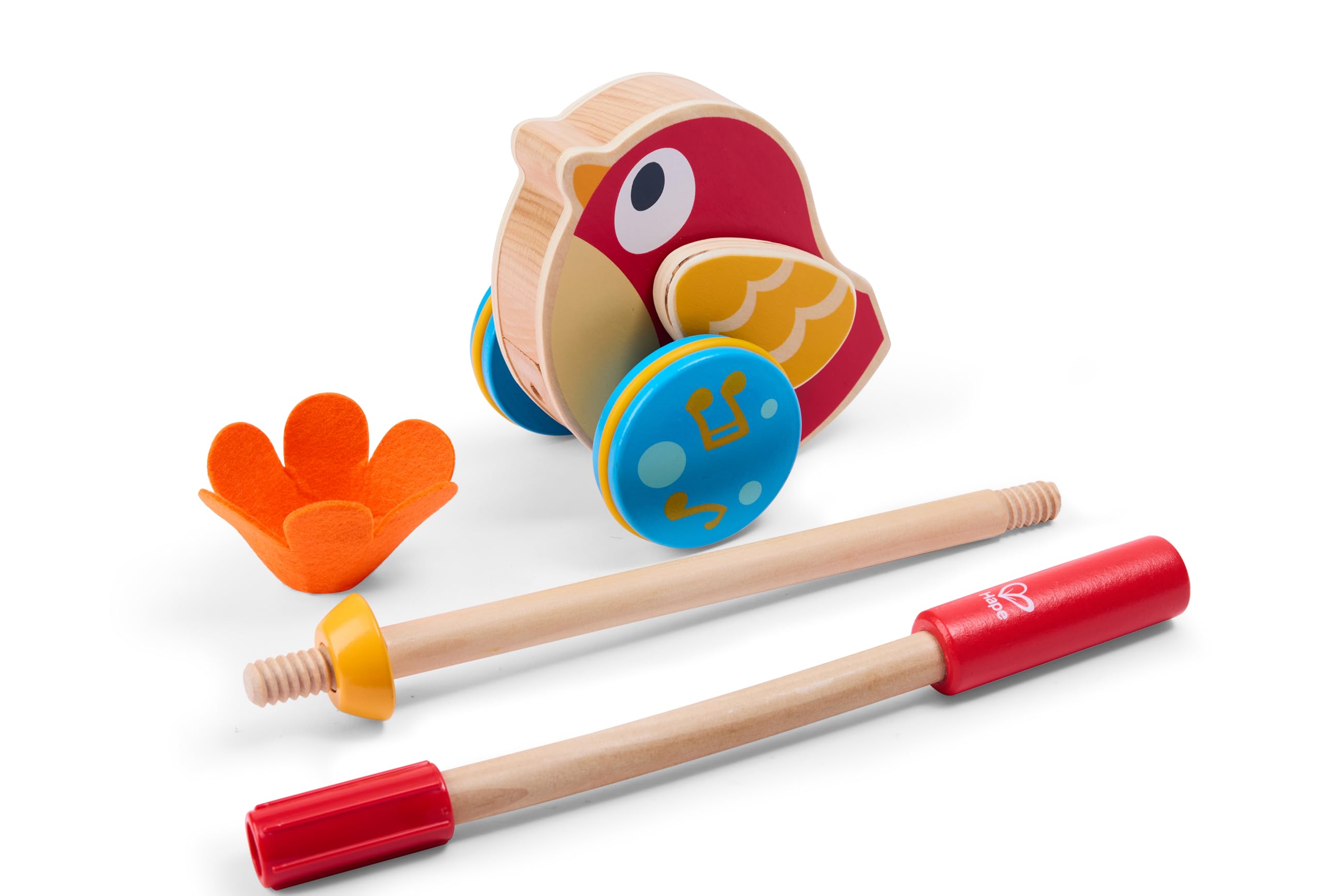 Hape Lilly uccellino musicale spingi e cammina 12 mesi