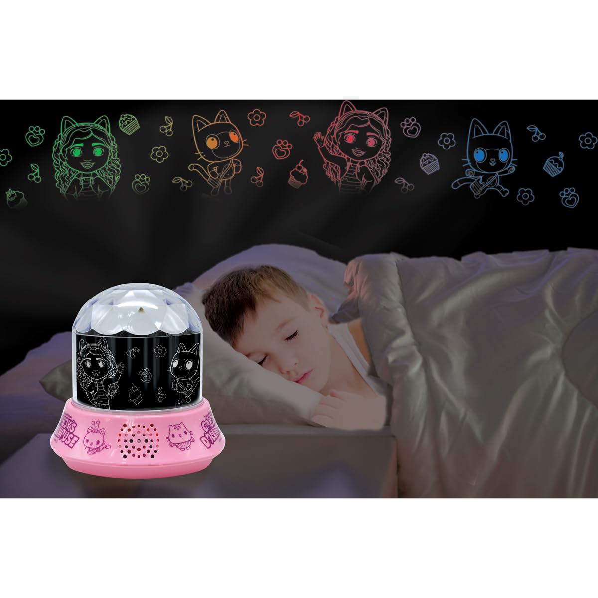 Lexibook Gabby's Dollhouse NLJ035GDH luce notturna con speaker