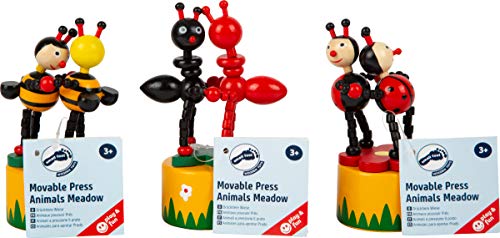 Small Foot 7226 insetti giocattolo set 3 pezzi con movimento
