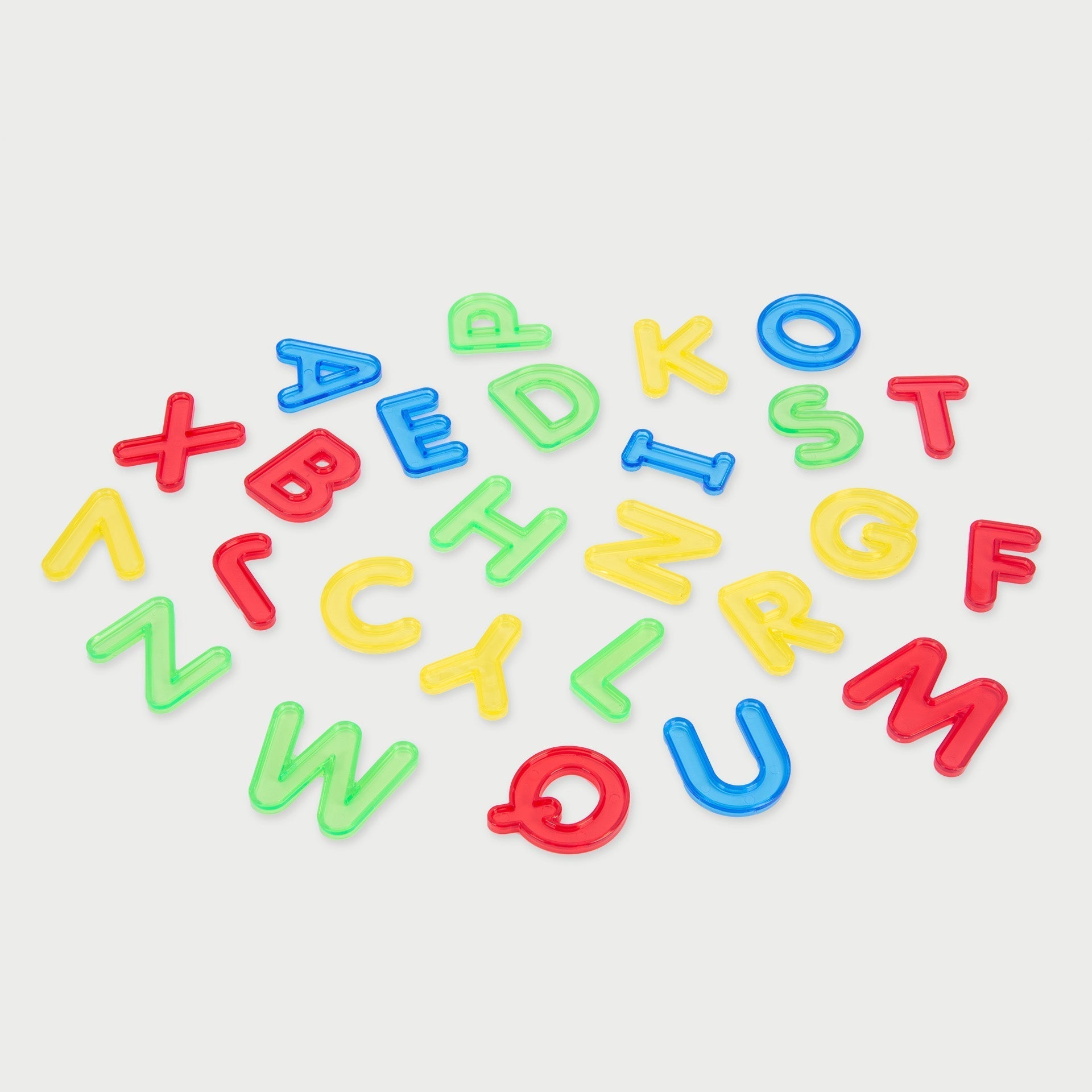 Tickit Translucent Letters lettere traslucide maiuscole 26 pezzi