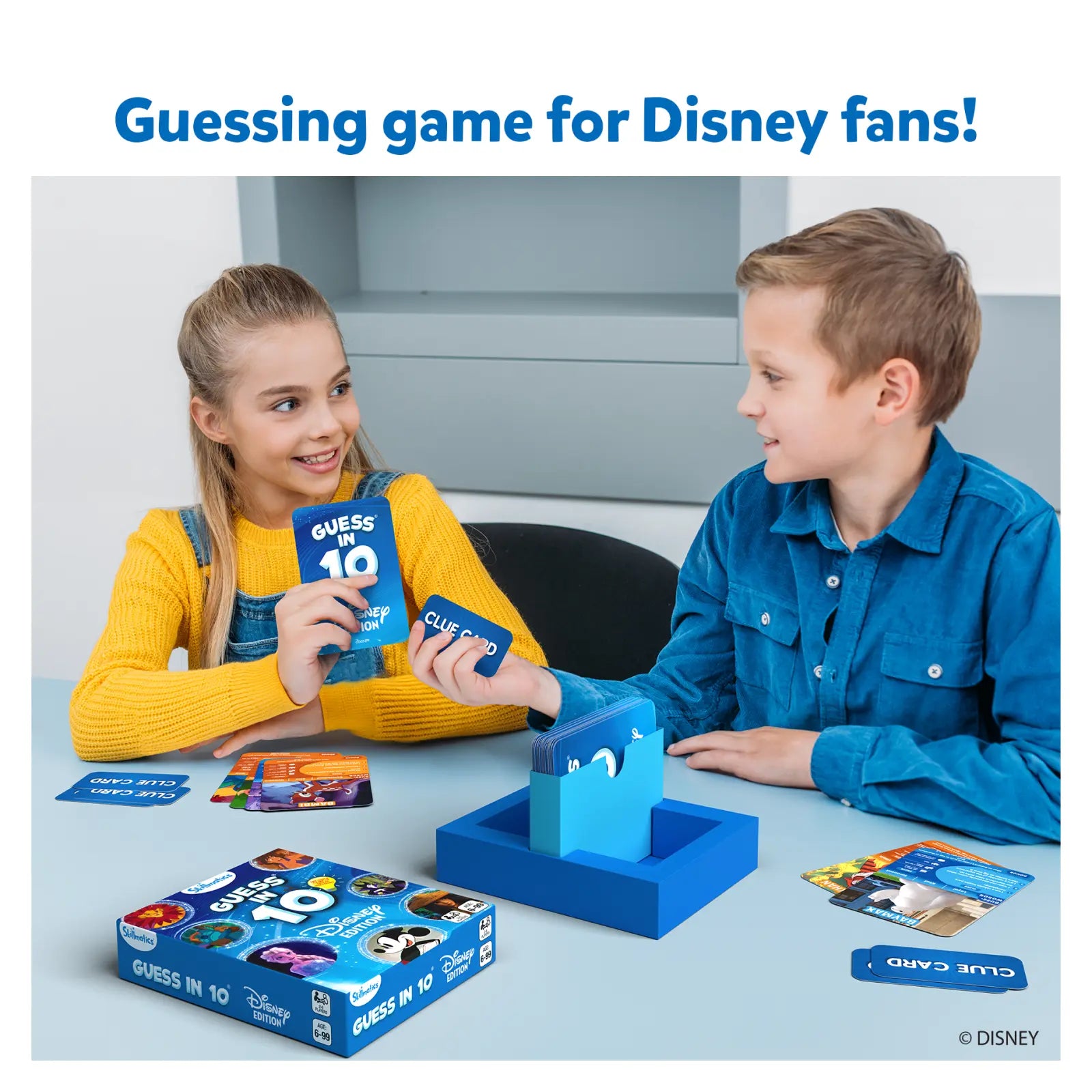 Skillmatics Guess in 10 Disney gioco carte 6+ anni
