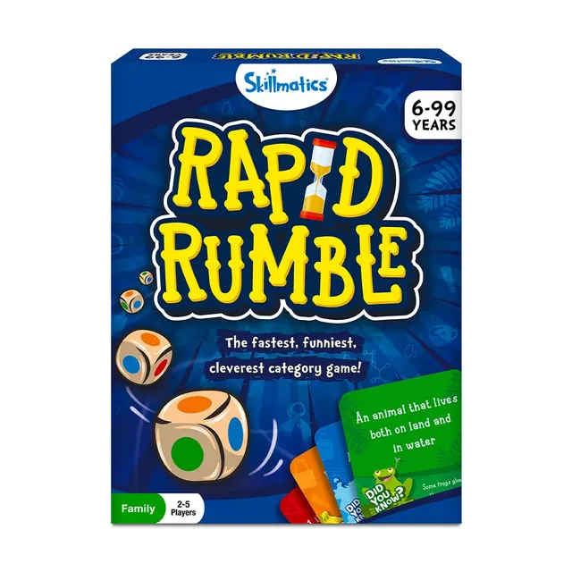Skillmatics Rapid Rumble gioco da tavolo categorie 6+ anni