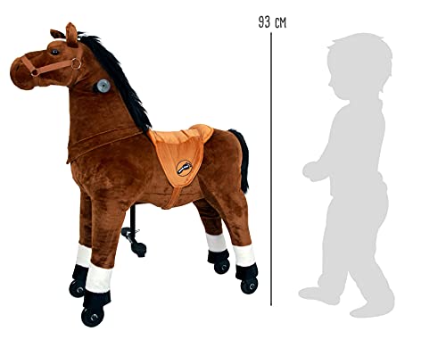smallfoot 9905 Fulmine cavallo cavalcabile con sterzo