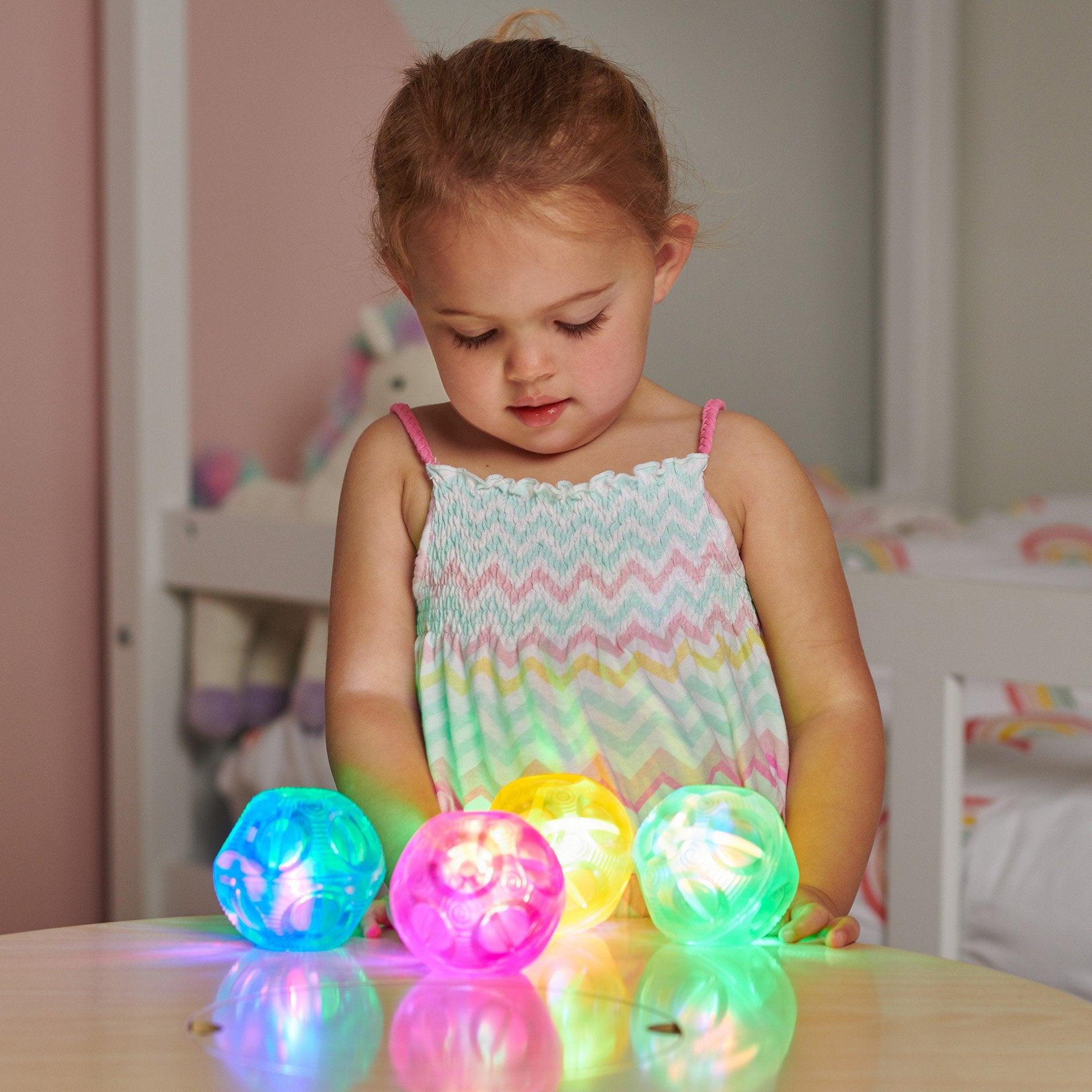 Tickit Palline sensoriali luminose irregolari 4 pezzi