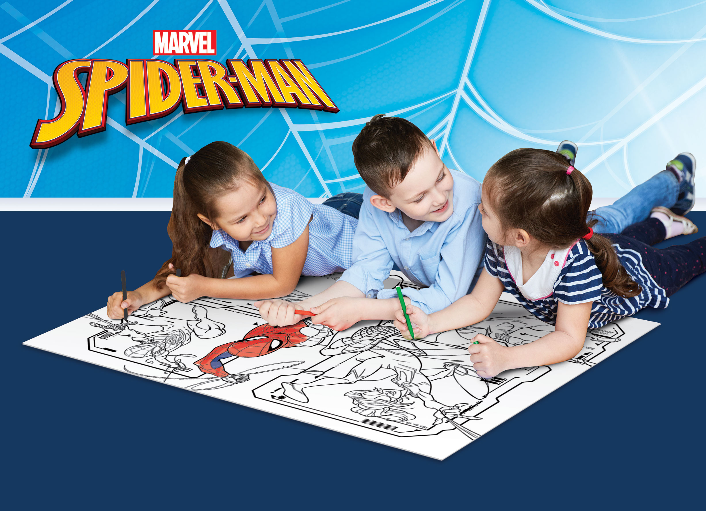 Lisciani Marvel Maxi Floor 108 Spider-Man puzzle pavimento