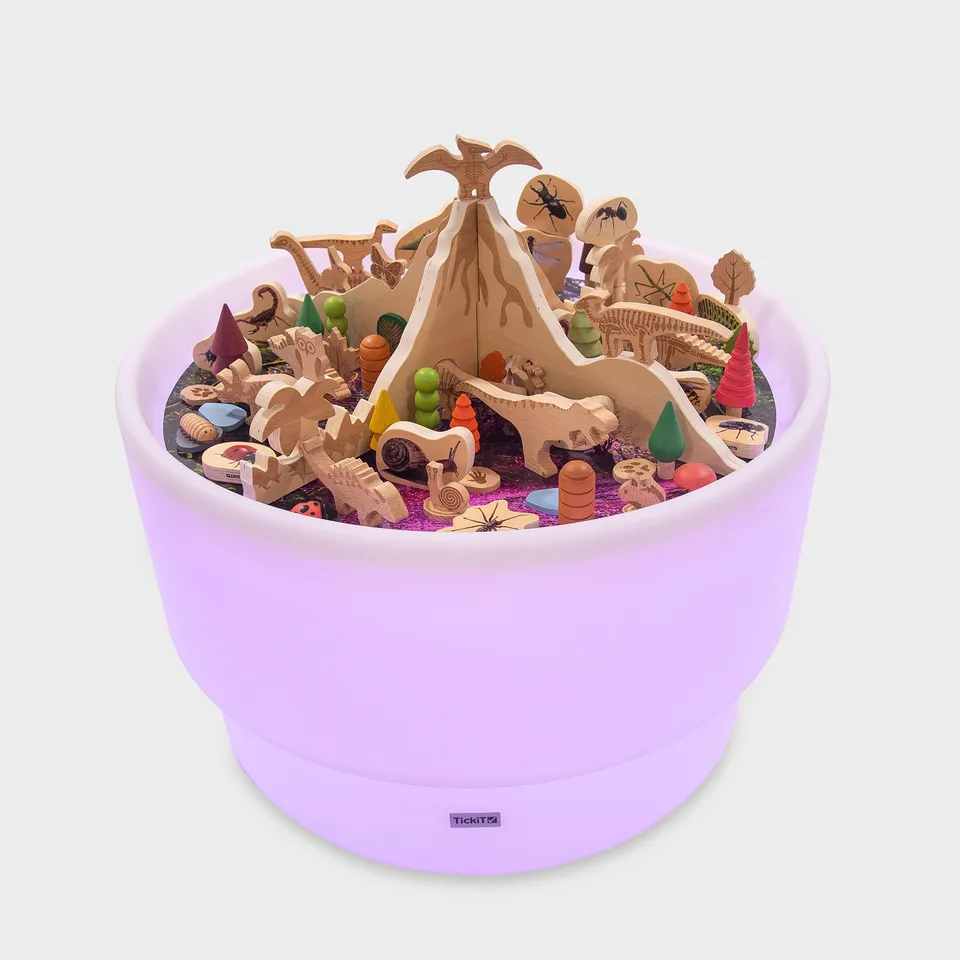 Tickit Discovery Jurassic Table tavolo sensoriale bundle