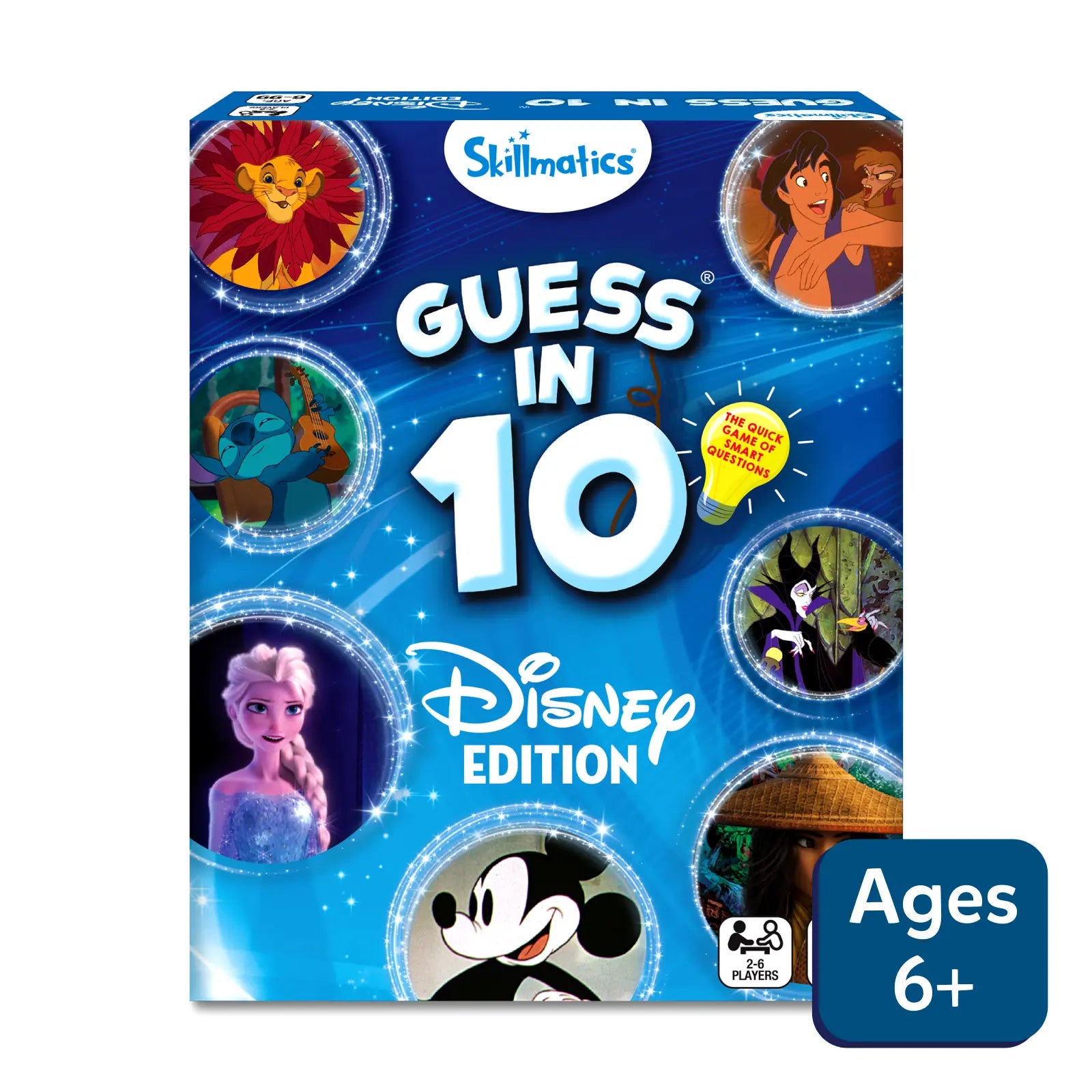 Skillmatics Guess in 10 Disney gioco carte 6+ anni