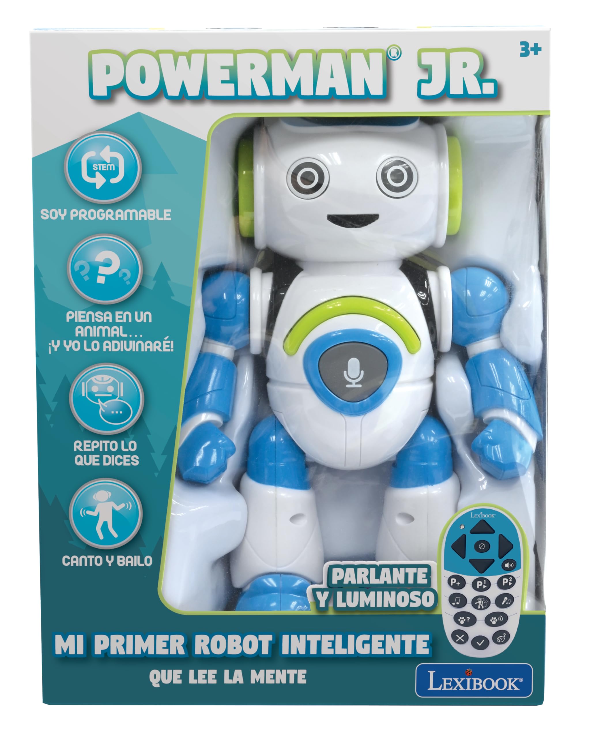 Lexibook Powerman ROB20ES Robot Giocattolo Blu