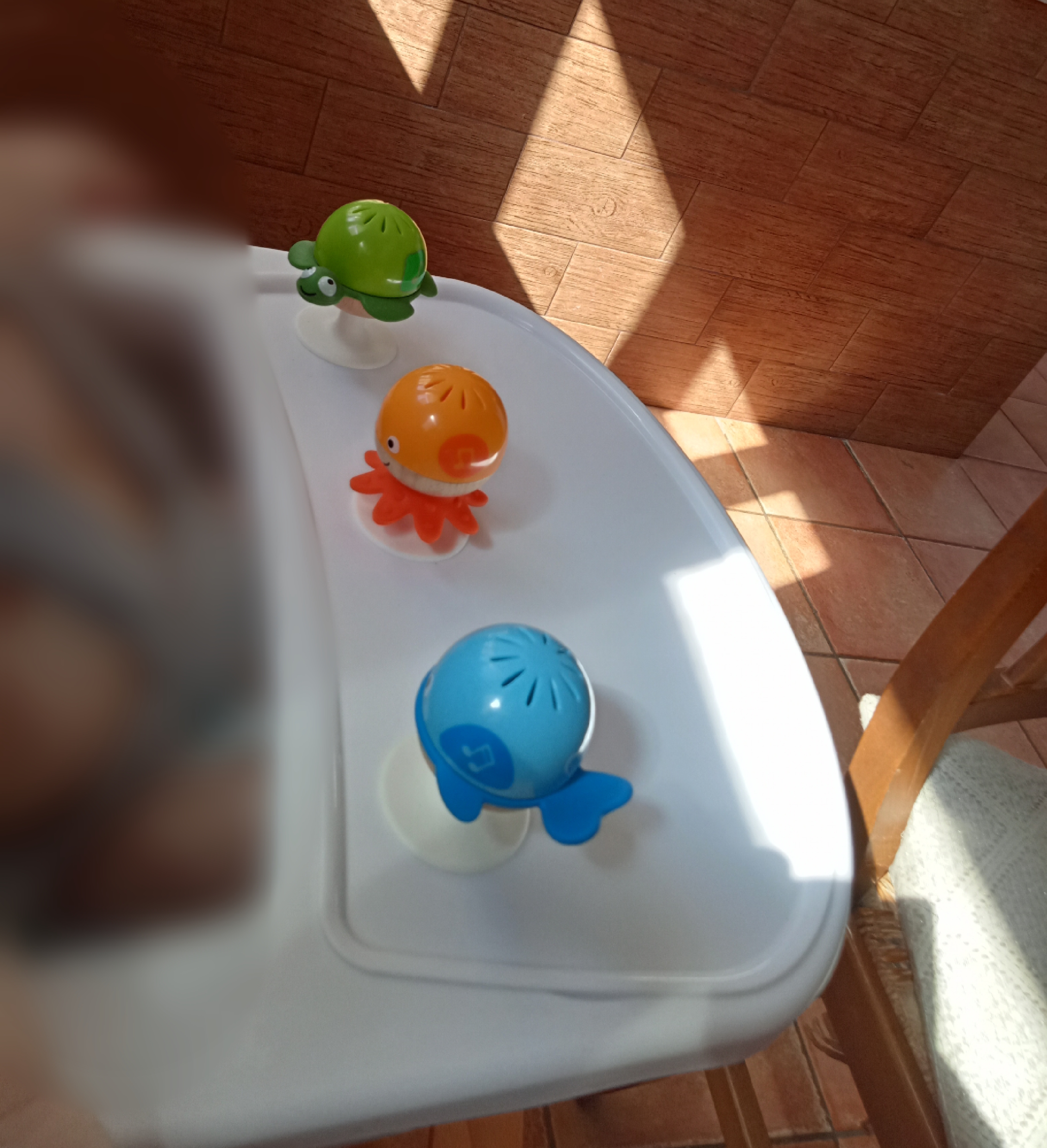 Hape Sempre in Piedi sonagli animali marini 3 pz con ventosa