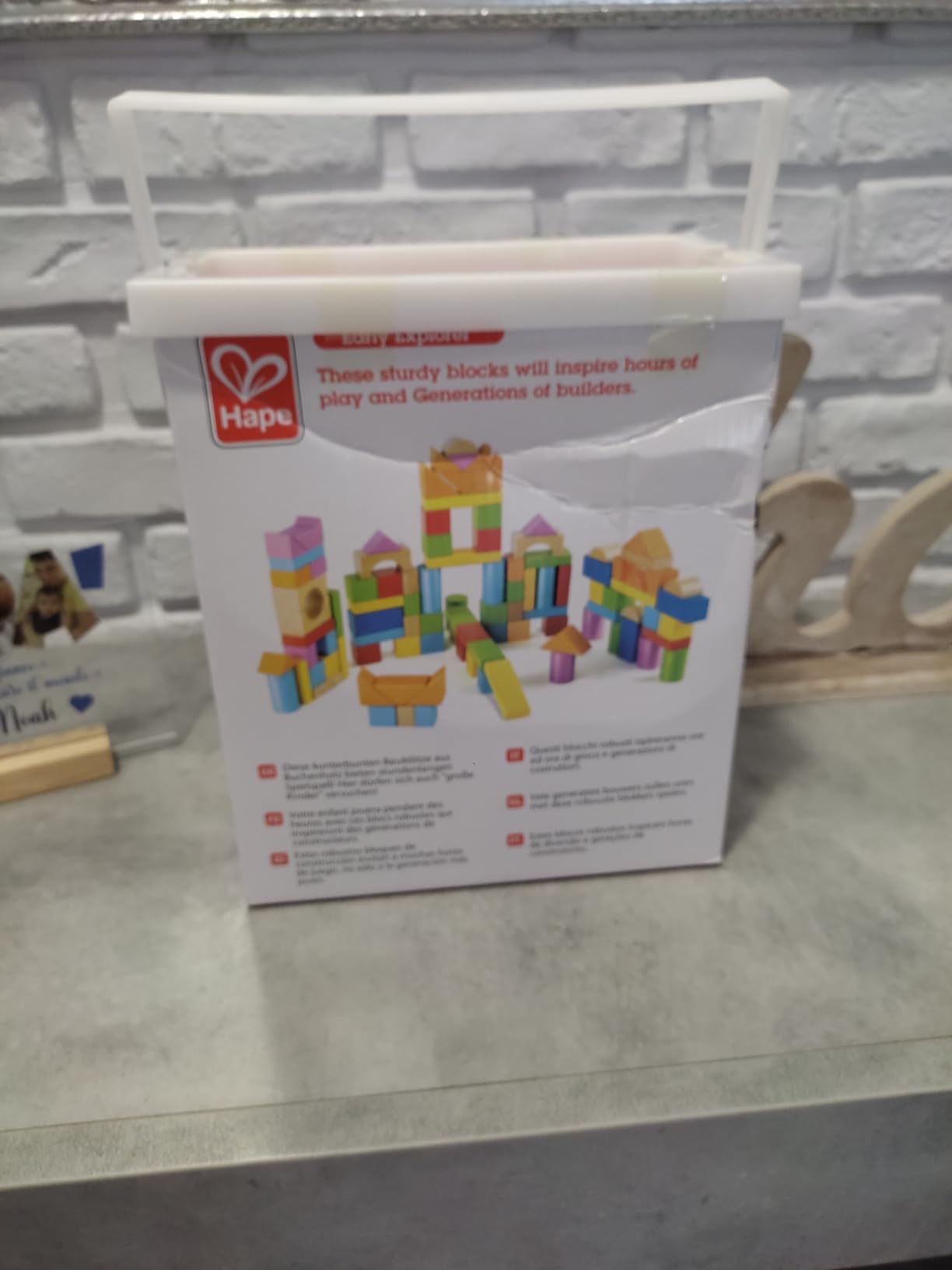 Hape Fantastici Blocchi E8247 Costruzioni Legno 101 Pezzi