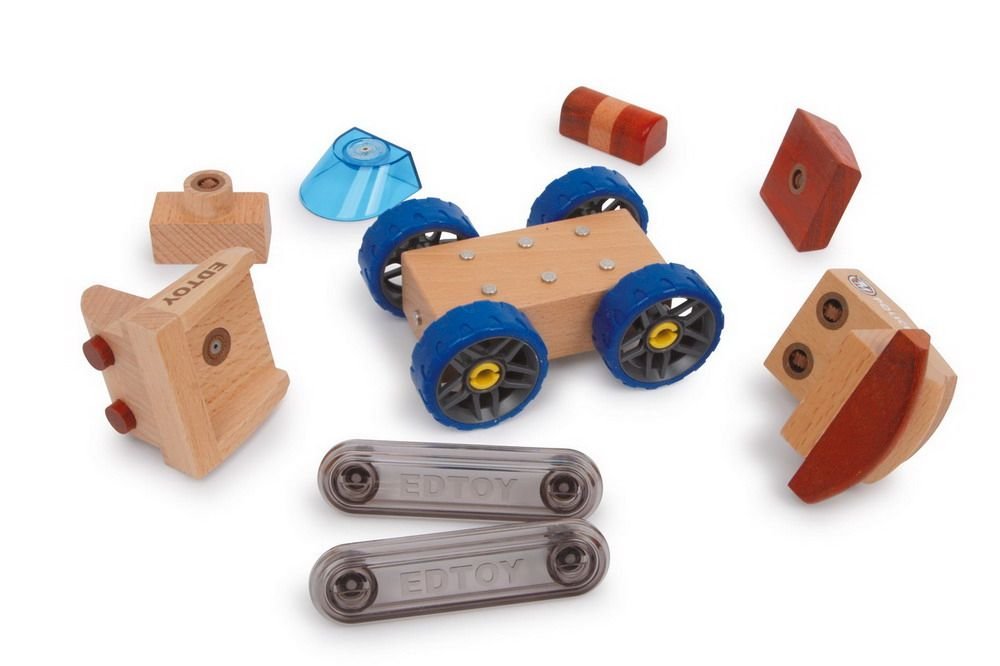 smallfoot 6826 auto polizia legno 14 cm