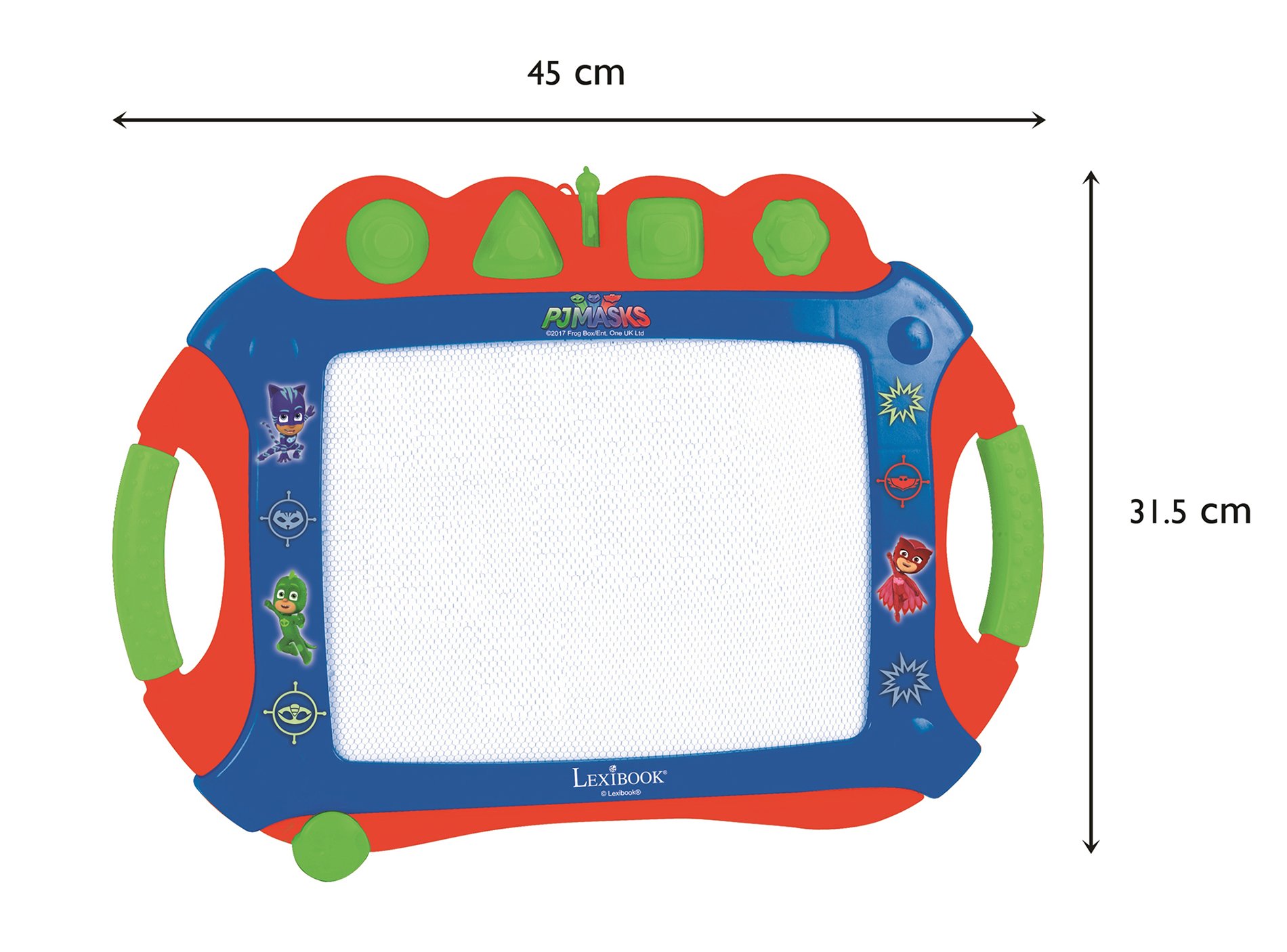 Lexibook PJ Masks CRPJM600 lavagnetta magnetica 4 stampi