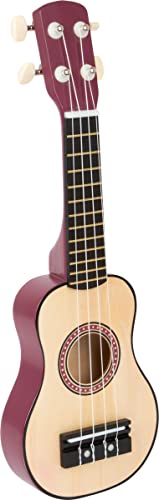 smallfoot 11750 ukulele legno corde nylon bambini